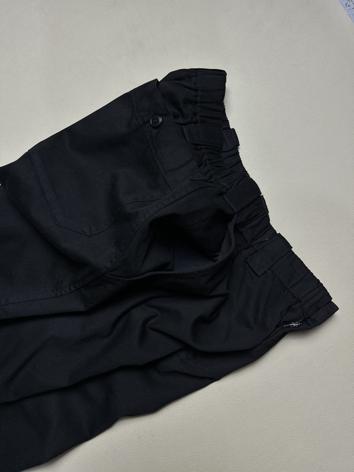 Yohji Yamamoto Yojhi yamamoto black trouser Size US 33 - 6 Thumbnail