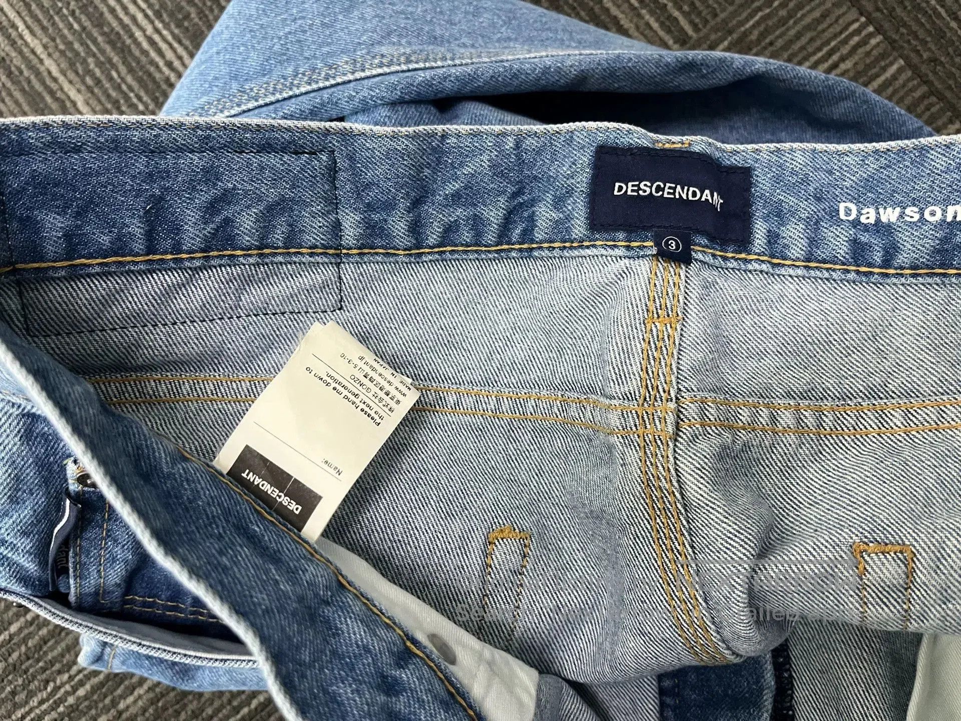Descendant Descendant Dawson Wide Denim Trousers. Size US 26 / EU 42 - 3 Thumbnail