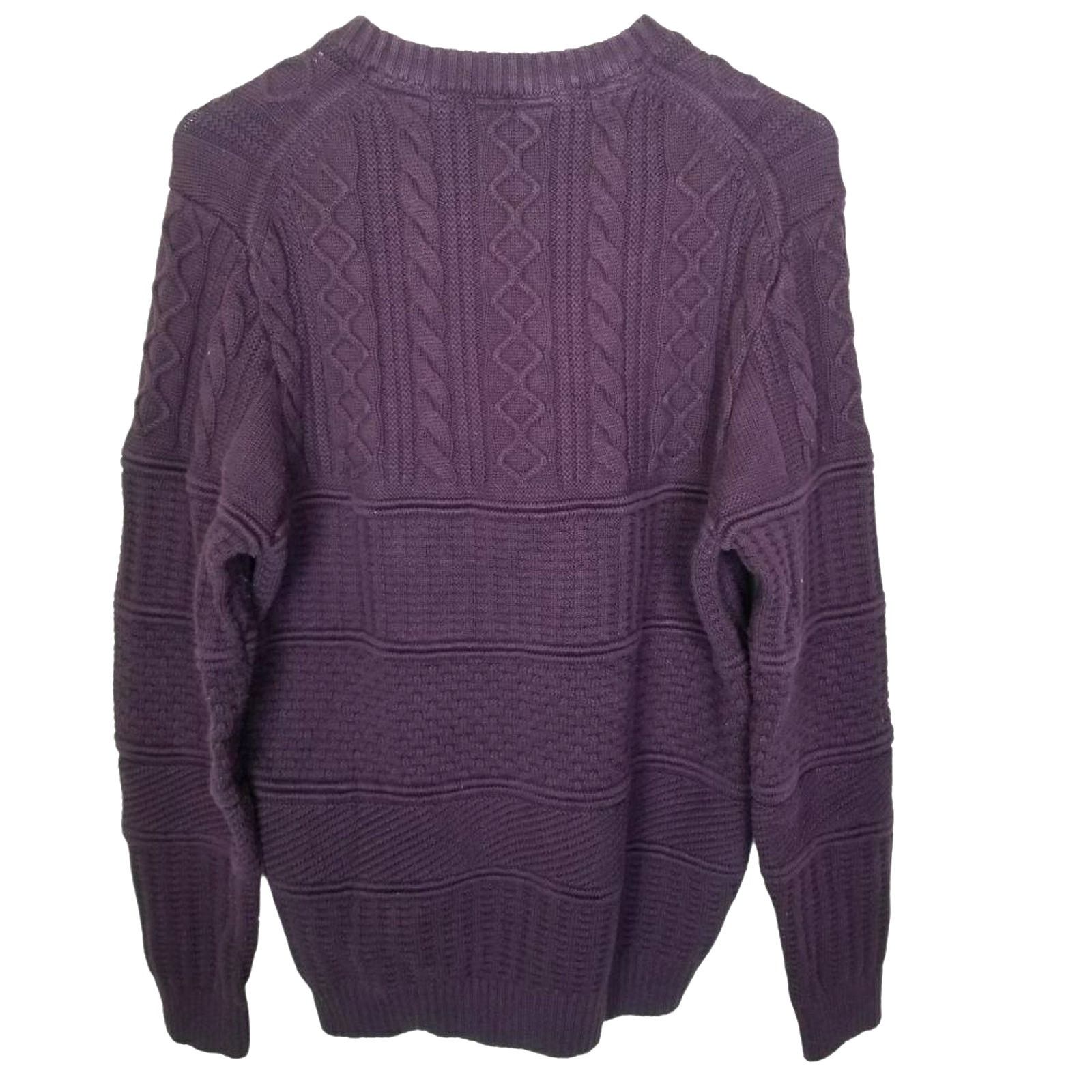 Ted Baker Ted Baker Mens Fisherman Sweater Cable Knit Coastal Preppy Size US L / EU 52-54 / 3 - 9 Thumbnail