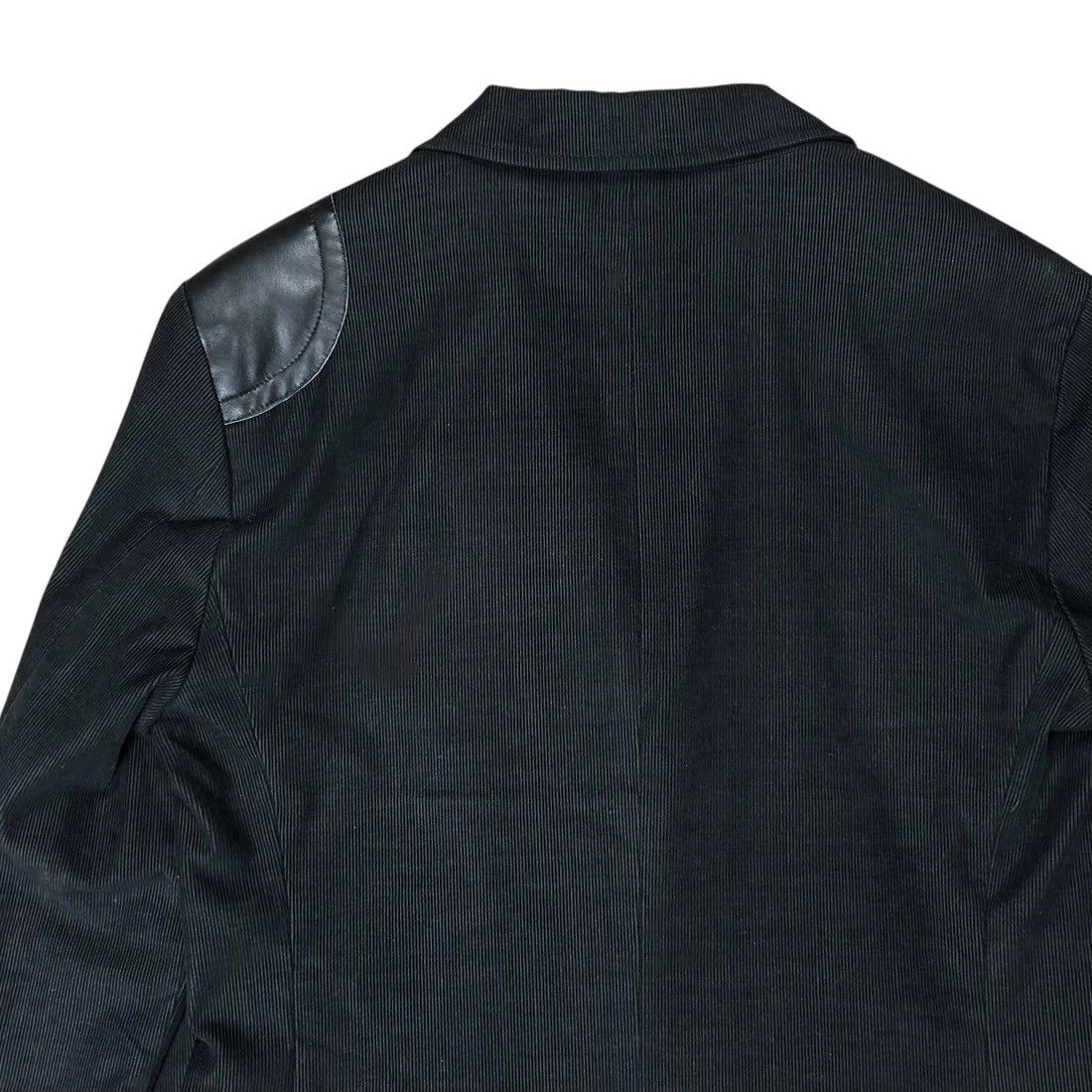 Dirk Bikkembergs Dirk Bikkembergs Leather Applicated Corduroy Blazer Size US S / EU 44-46 / 1 - 5 Thumbnail