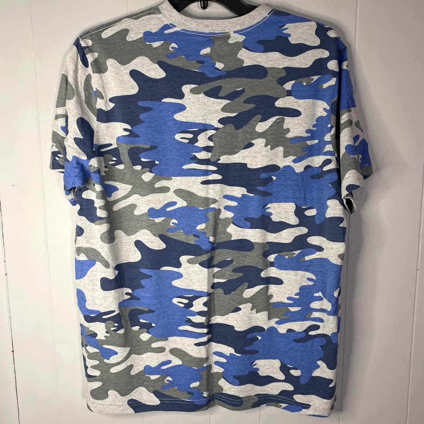 NFL Dallas Cowboys Starter T Shirt Mens XL Blue Camo Star Logo NFL 24x30 Size US XL / EU 56 / 4 - 6 Thumbnail