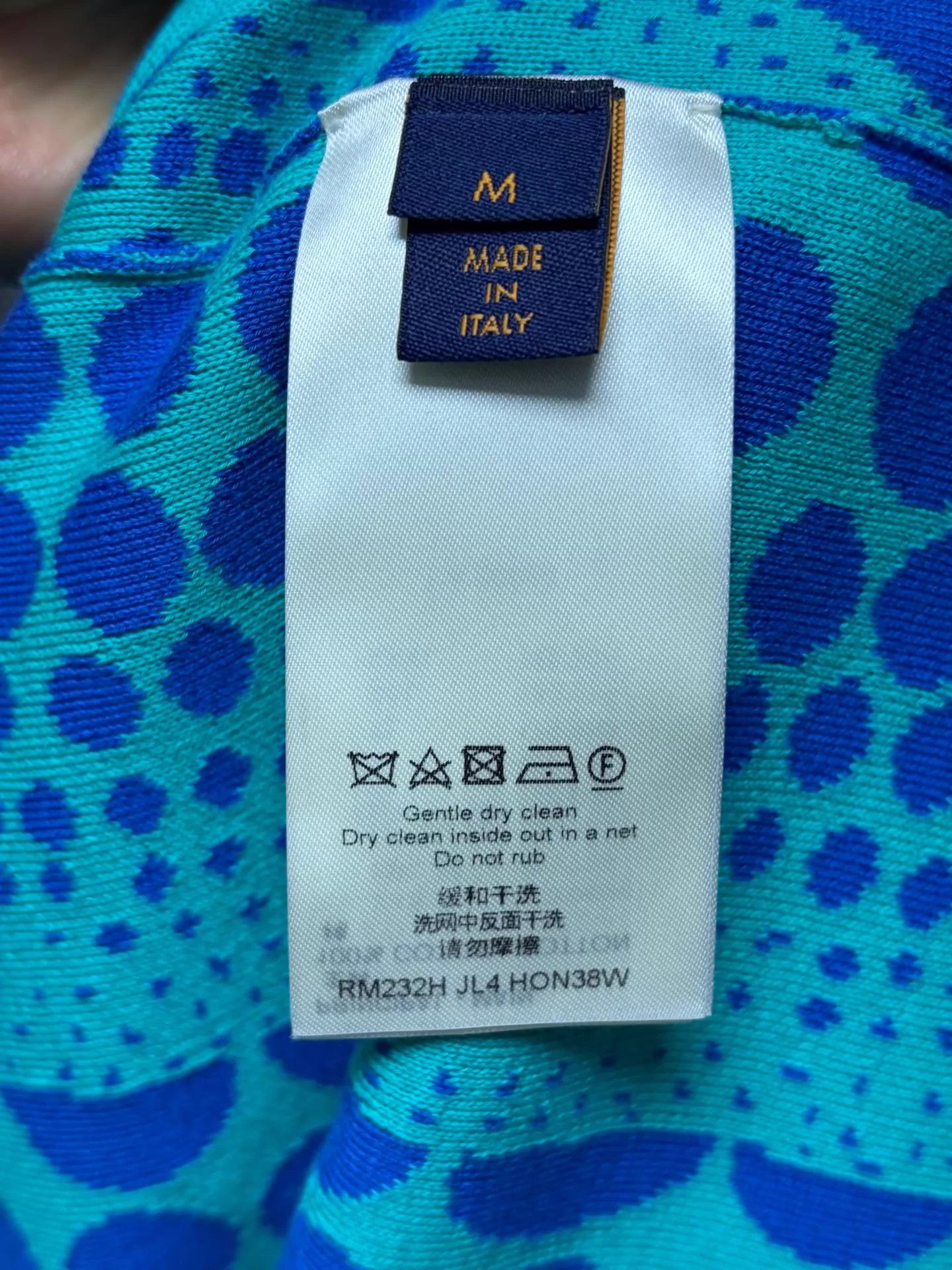 Louis Vuitton LV x Yayoi Kusama Short-Sleeve Polo Shirt M Like New Size US M / EU 48-50 / 2 - 4 Thumbnail