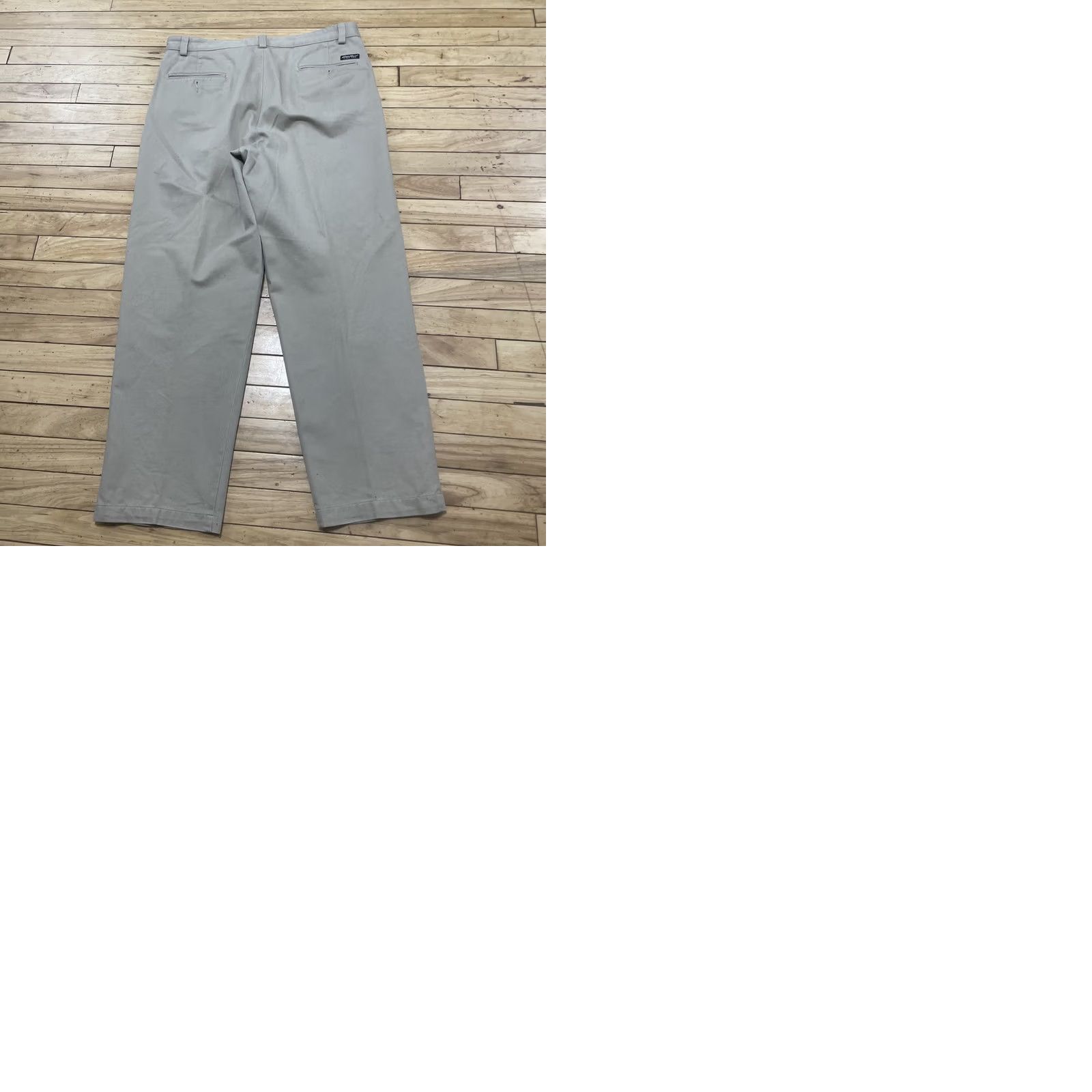 Eddie Bauer VINTAGE Eddie Bauer Pleated Pants Men 36x30 Khaki Relaxed 90s y2k Streetwear Size US 36 / EU 52 - 12 Thumbnail
