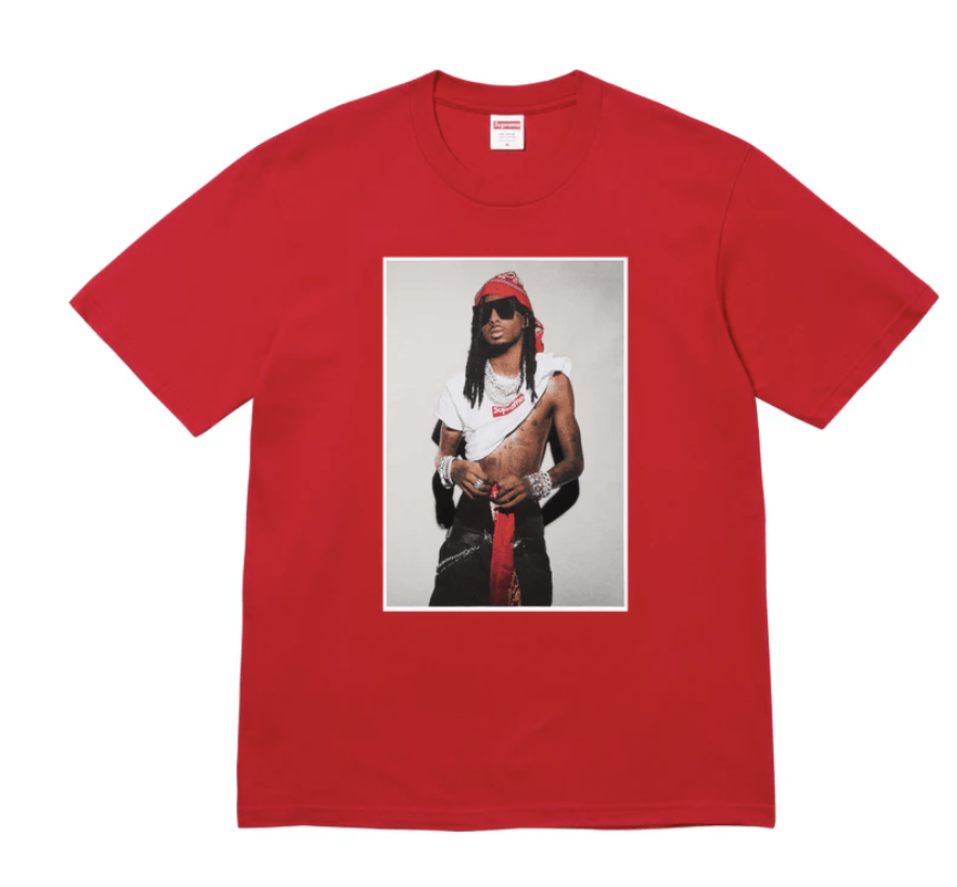 Supreme playboi carti supreme tee Size US L / EU 52-54 / 3 - 1 Thumbnail