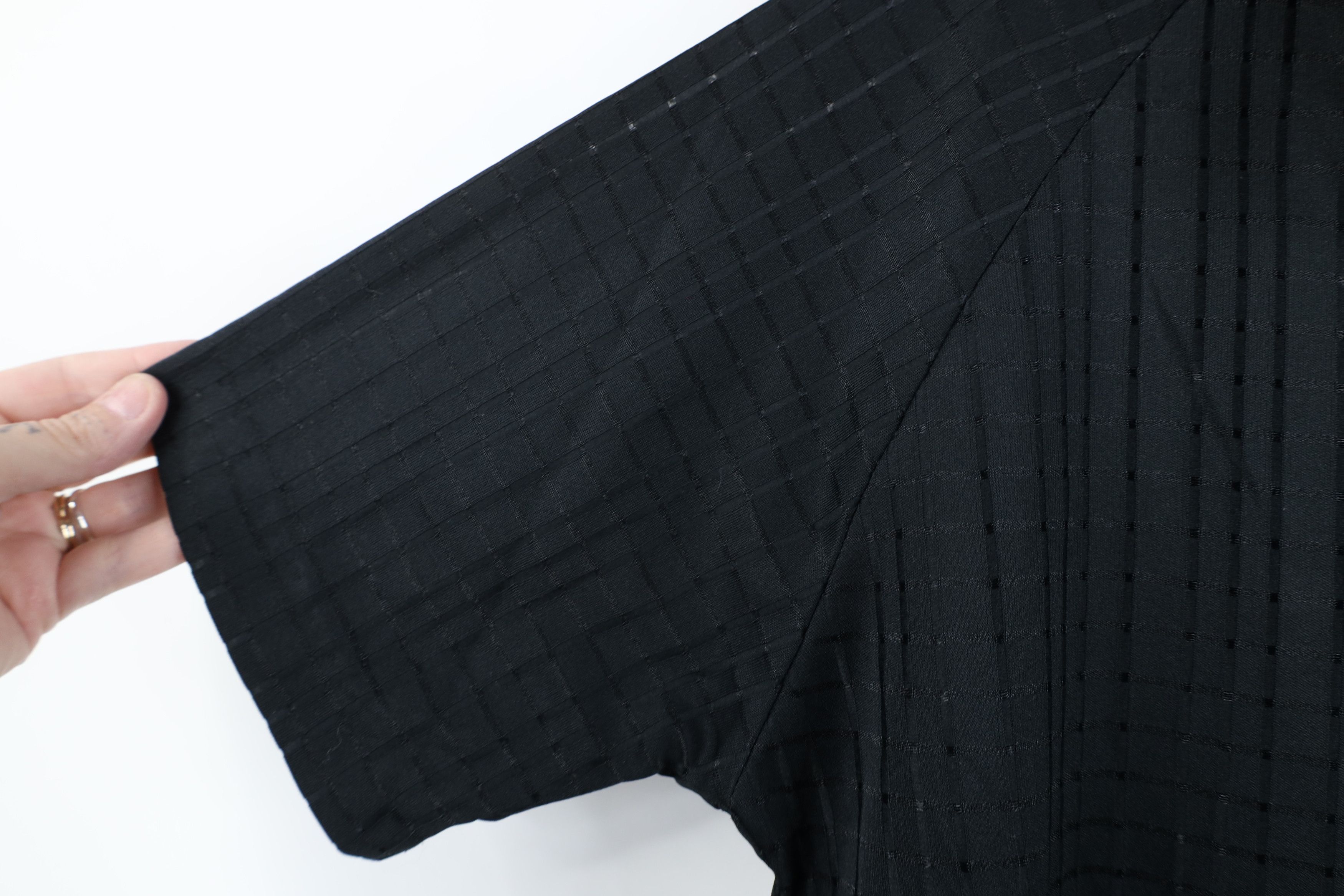Vintage Vintage 60s 70s Streetwear Collared Polo Shirt Black USA Size US M / EU 48-50 / 2 - 7 Thumbnail