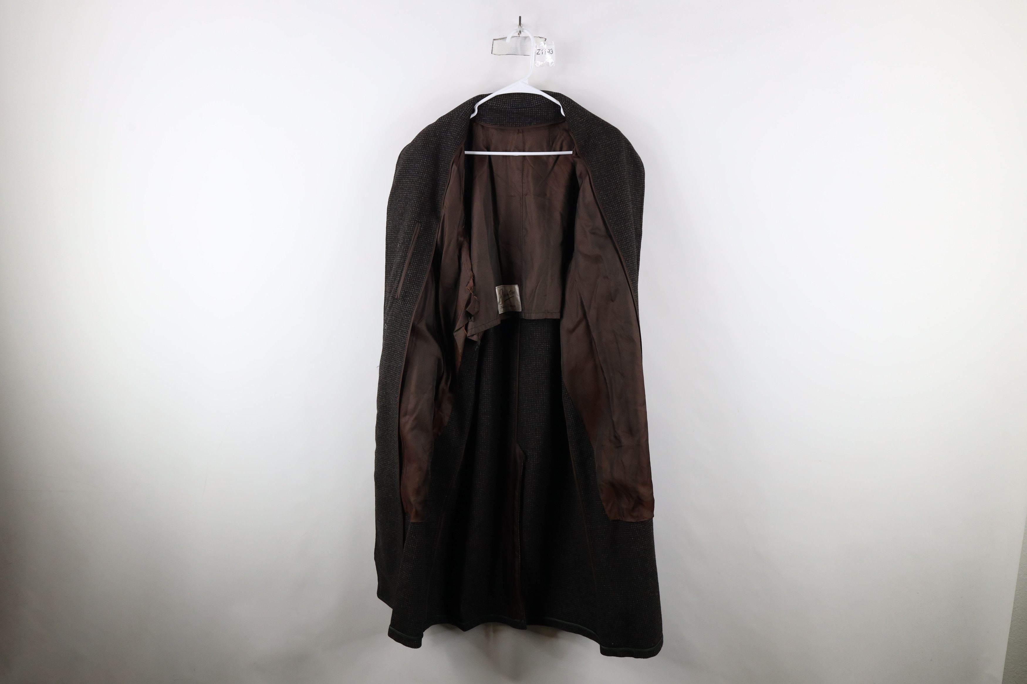 Vintage Vintage 50s 60s Streetwear Wool Topcoat Overcoat Jacket USA Size US XXL / EU 58 / 5 - 9 Thumbnail
