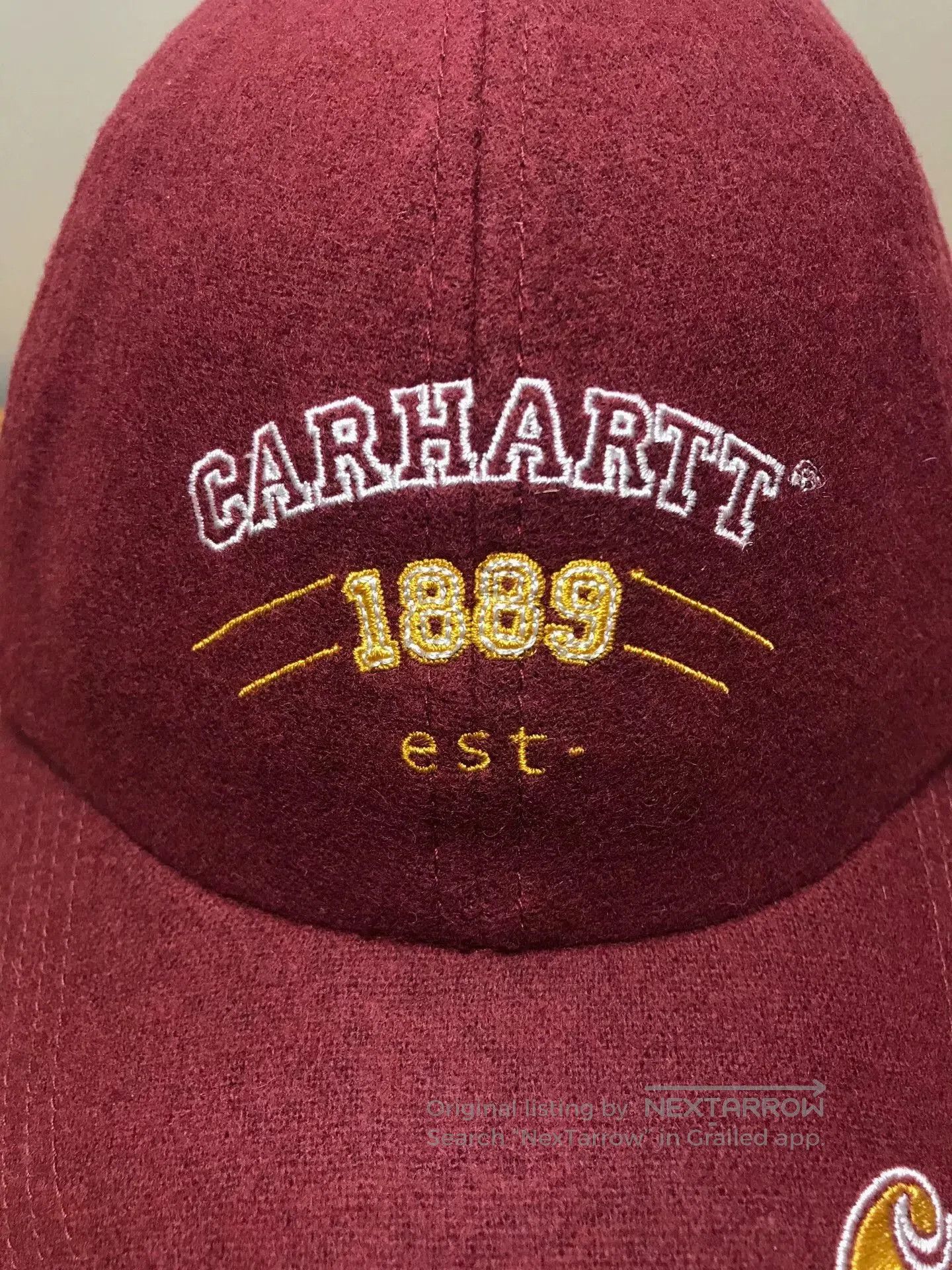 Carhartt Carhartt A163 DKR Wool Baseball Cap. Size ONE SIZE - 3 Thumbnail