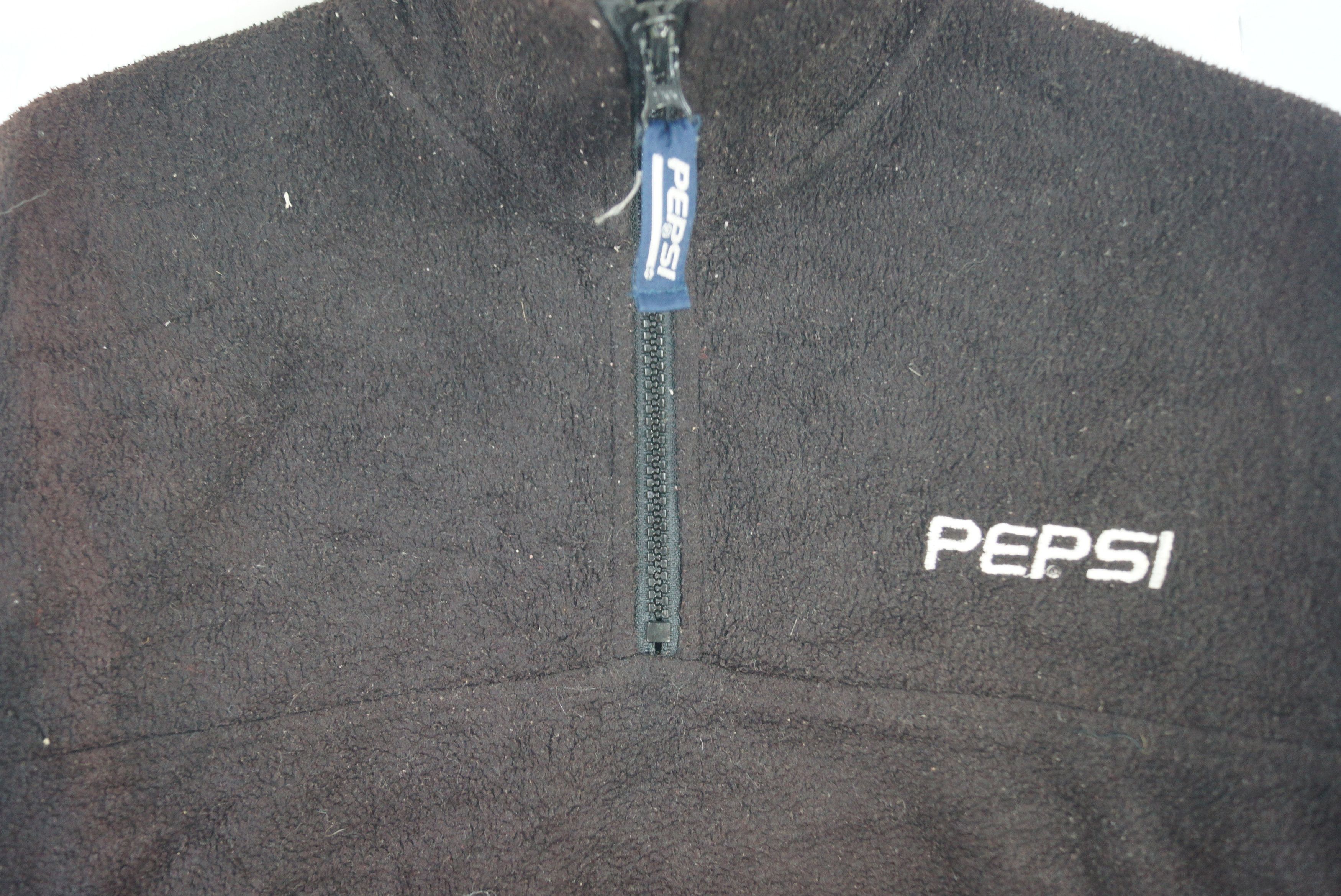 Pepsi × Vintage Pepsi Fleece Half Zipper Small Spell Out Size US S / EU 44-46 / 1 - 2 Thumbnail