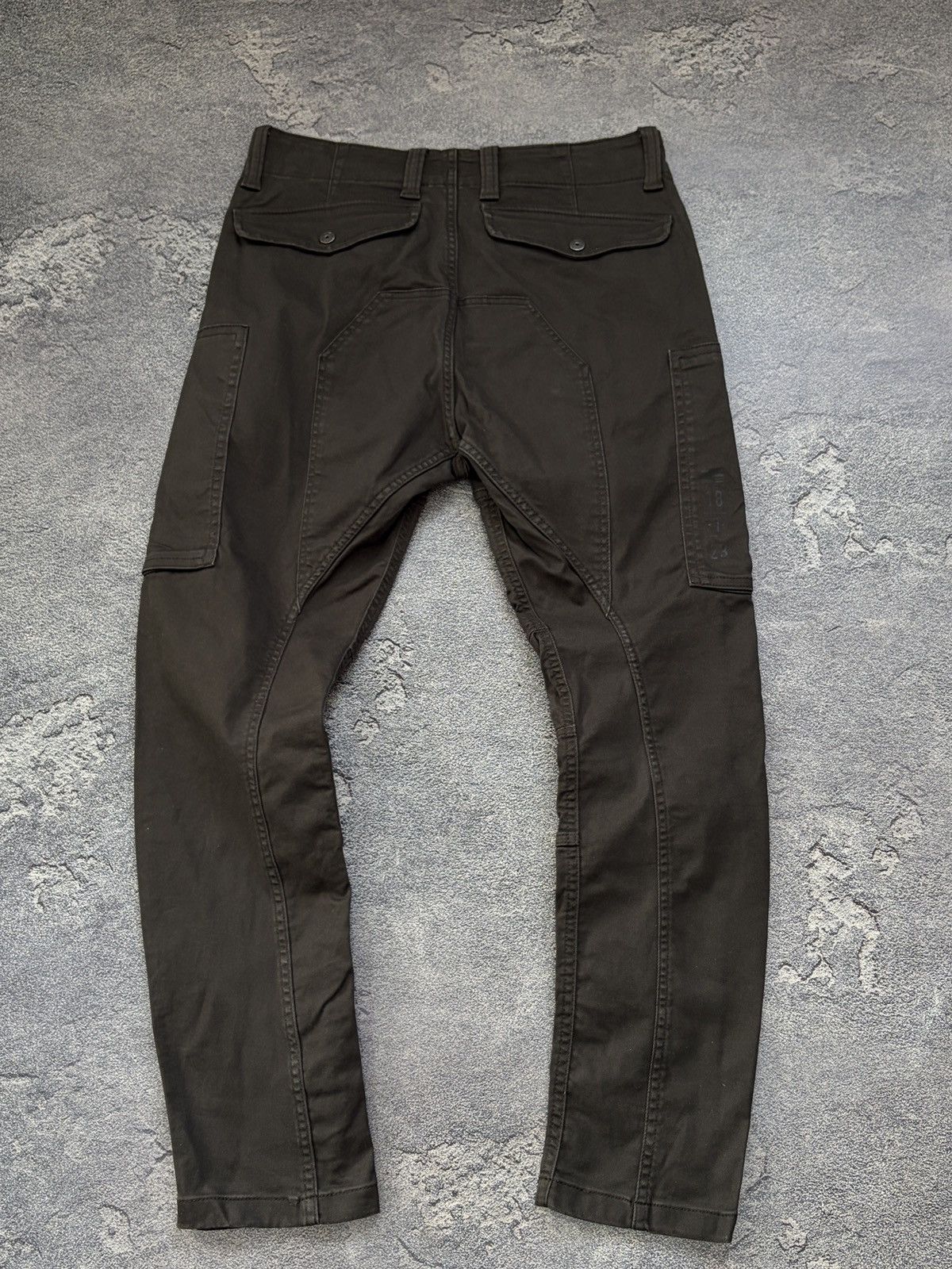 G-Star G-Star RAW Flight Cargo 3D Skinny Pants 32/32 Black Tactical Size US 32 / EU 48 - 4 Thumbnail