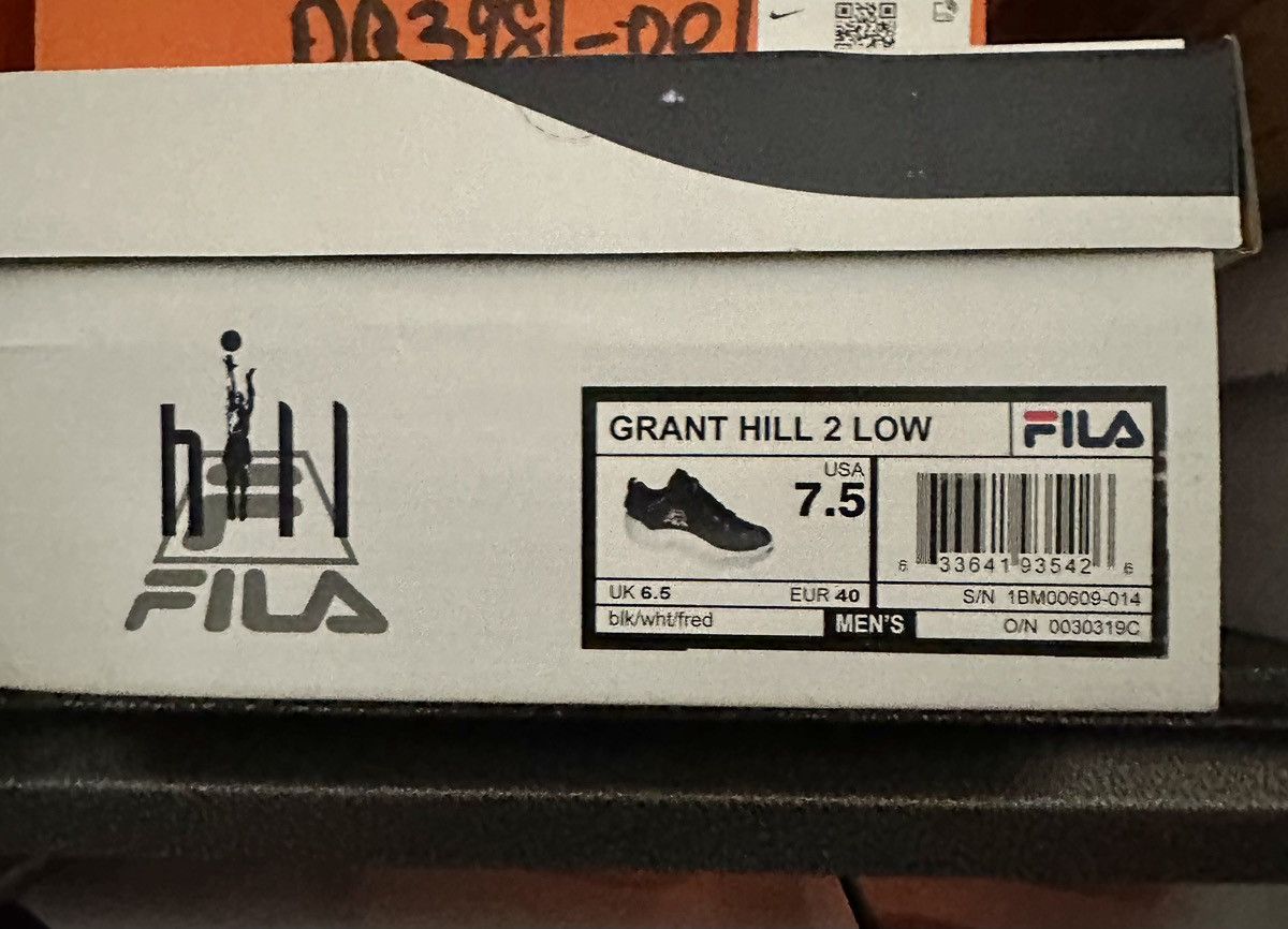 Fila Fila Grant Hill 96 low Men Shoes 7.5 Rare NEW! Size US 7.5 / EU 40-41 - 6 Thumbnail