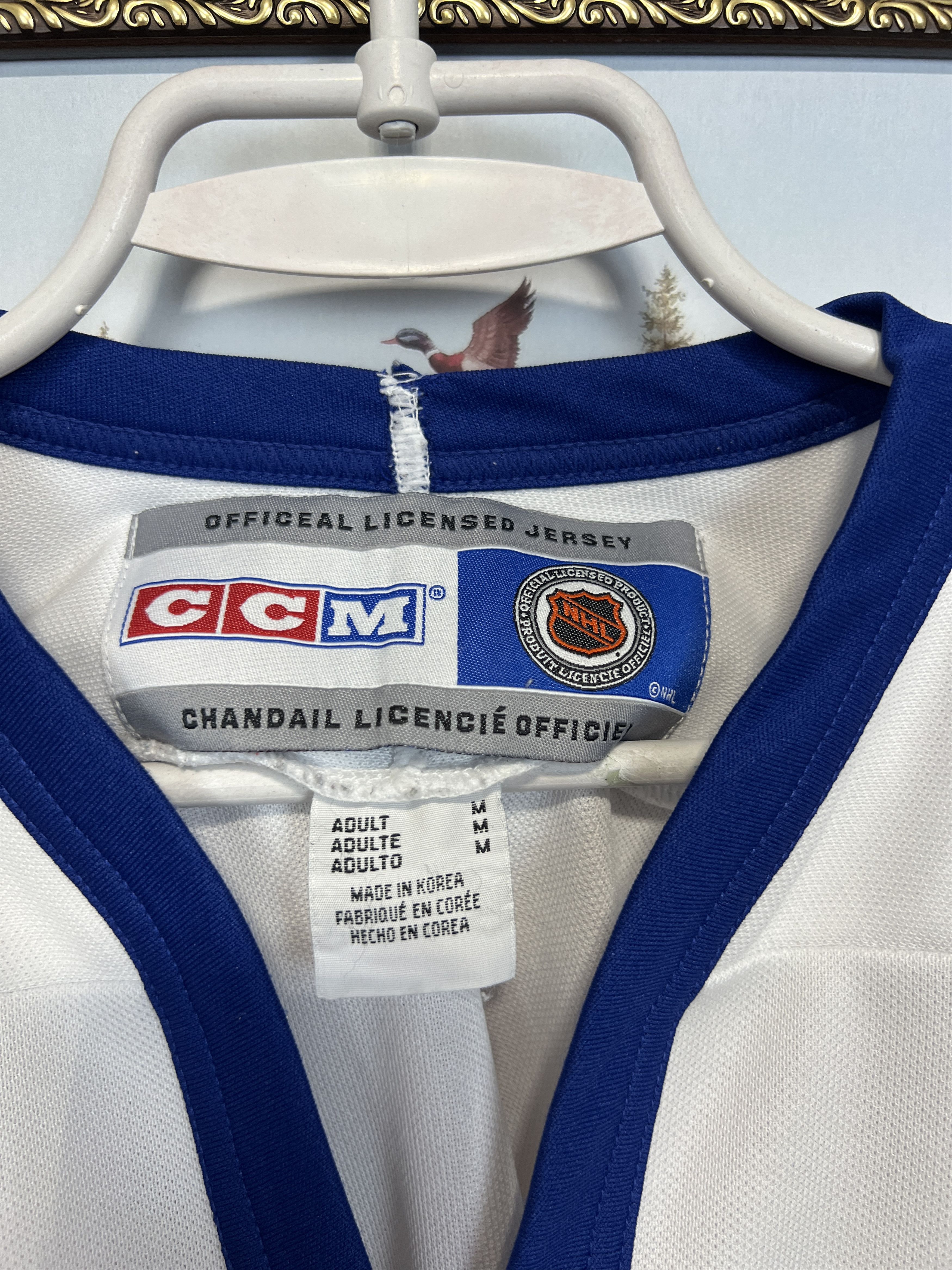 Ccm Vintage Toronto Maple Leafs Canada Ice Hockey Jersey Trikot Size US M / EU 48-50 / 2 - 6 Thumbnail