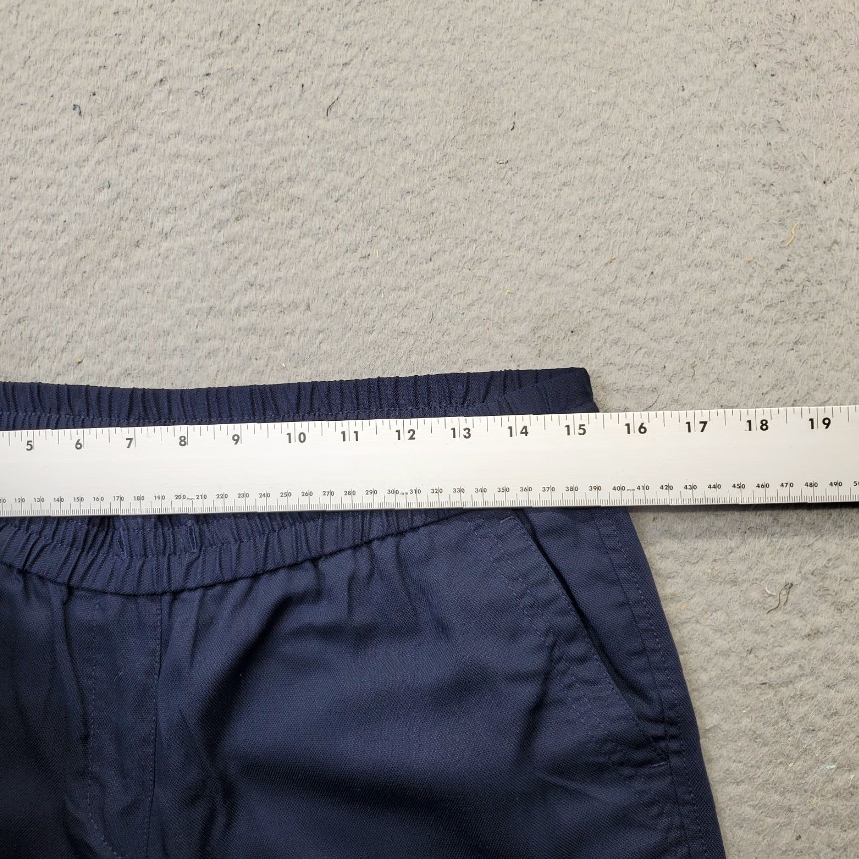 Talbots Talbots Ankle Pants Women 8P Navy Stretch Elastic Waistband Pull On Casual Slim Pockets 8 Petite Womens Size 8P Navy Size 30" / US 8 / IT 44 - 6 Thumbnail