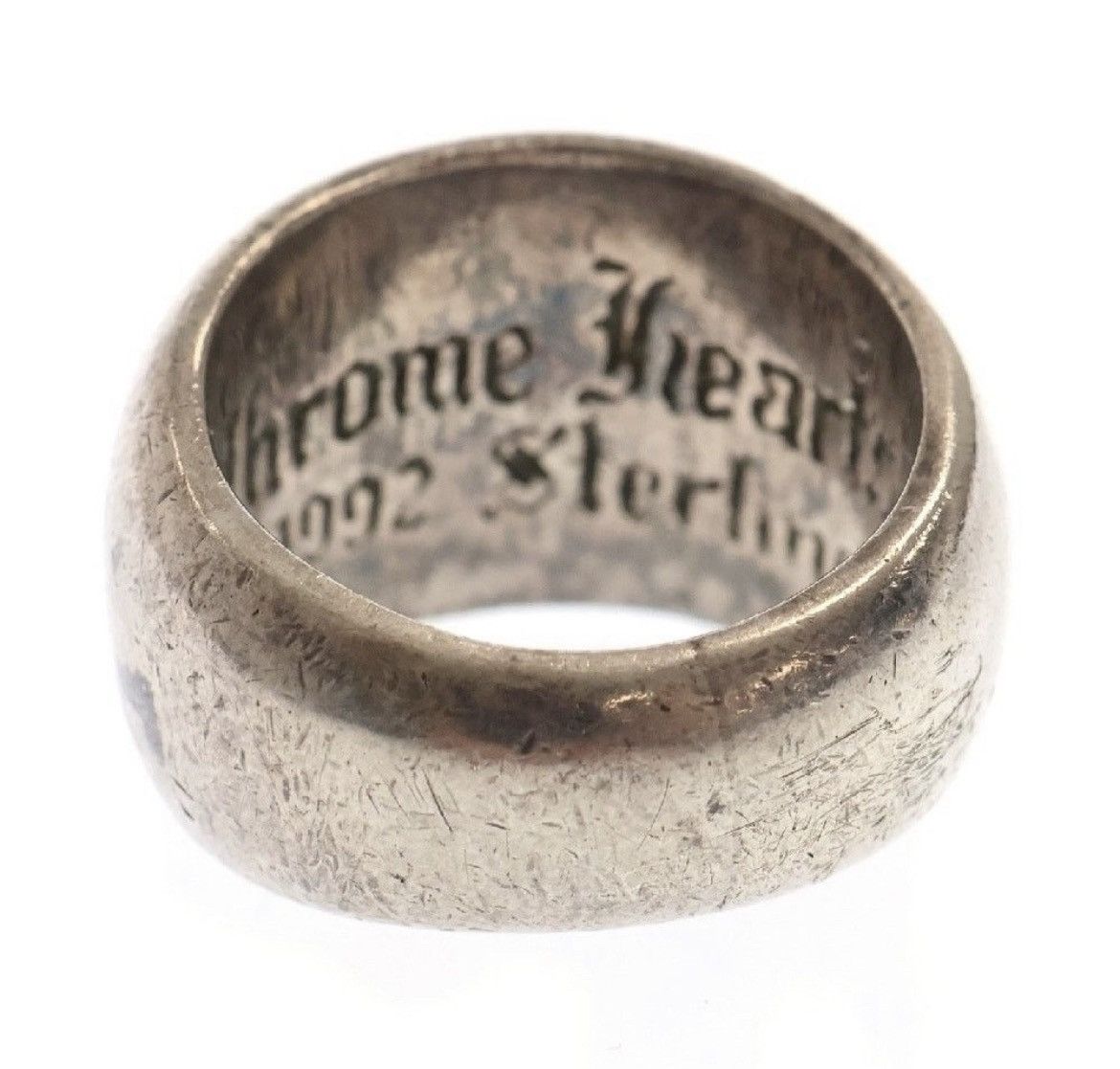 Chrome Hearts Chrome Hearts Silver Seal Stamp Ring Size ONE SIZE - 2 Thumbnail