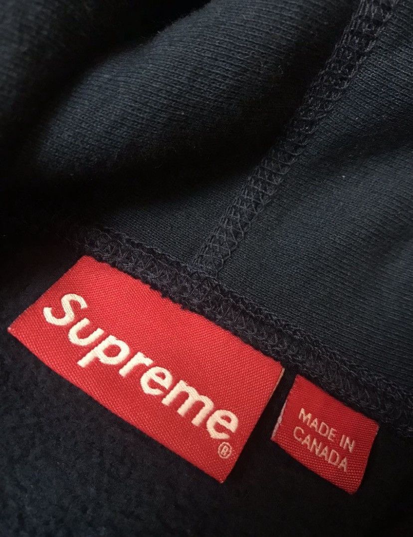 Supreme Supreme Bandana Box Logo Hoodie Navy Medium Size US M / EU 48-50 / 2 - 4 Thumbnail