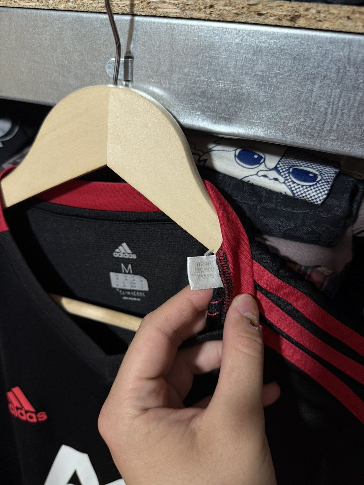 Adidas Adidas Manchester United 2018 2019 Training Soccer Jersey Size US M / EU 48-50 / 2 - 8 Thumbnail