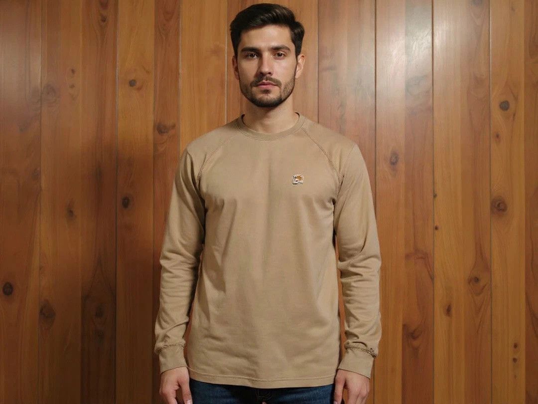 Carhartt Carhartt Men Long Sleeve Shirt Tan Brown Heavyweight Work Size US L / EU 52-54 / 3 - 3 Thumbnail