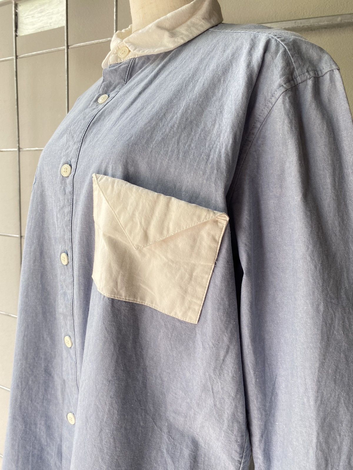 Ne-Net Né-net Light Envelope Pocket Blue Shirt Size US L / EU 52-54 / 3 - 14 Thumbnail