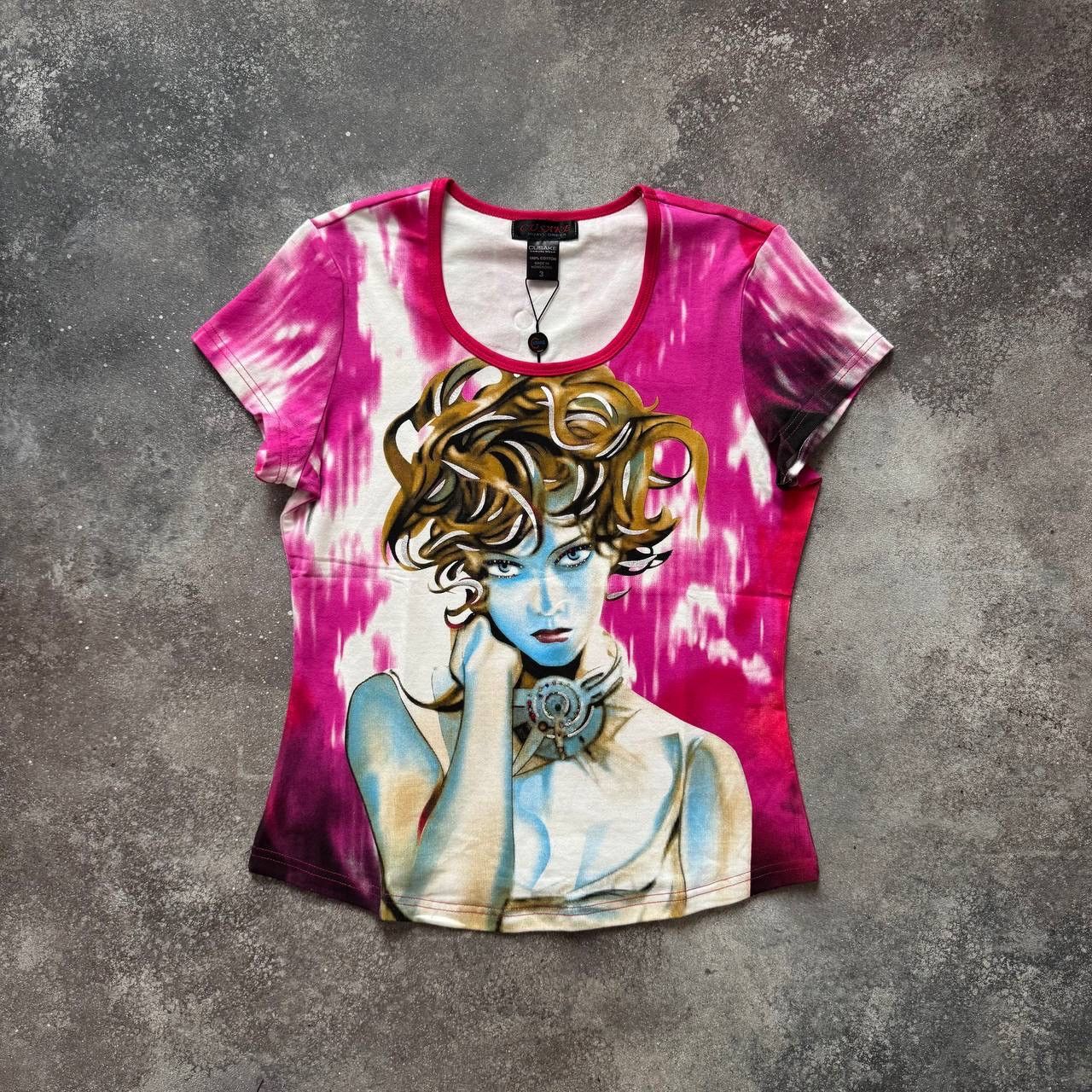 Hysteric Glamour Custo Barcelona Style Vintage Y2K Boho T-Shirt Size M / US 6-8 / IT 42-44 - 1 Thumbnail