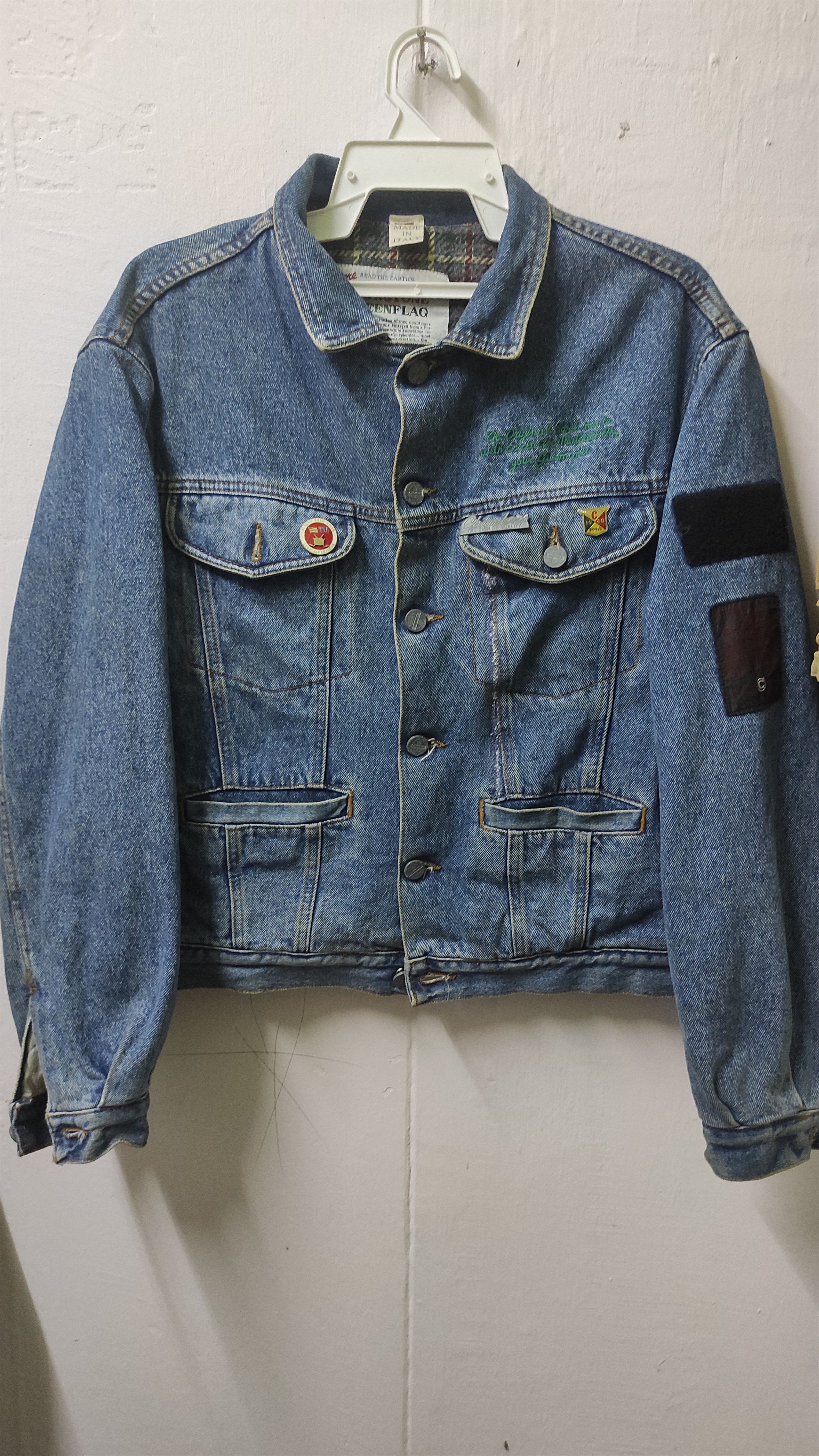 Vintage Vintage chambers denim jacket Size US M / EU 48-50 / 2 - 1 Thumbnail