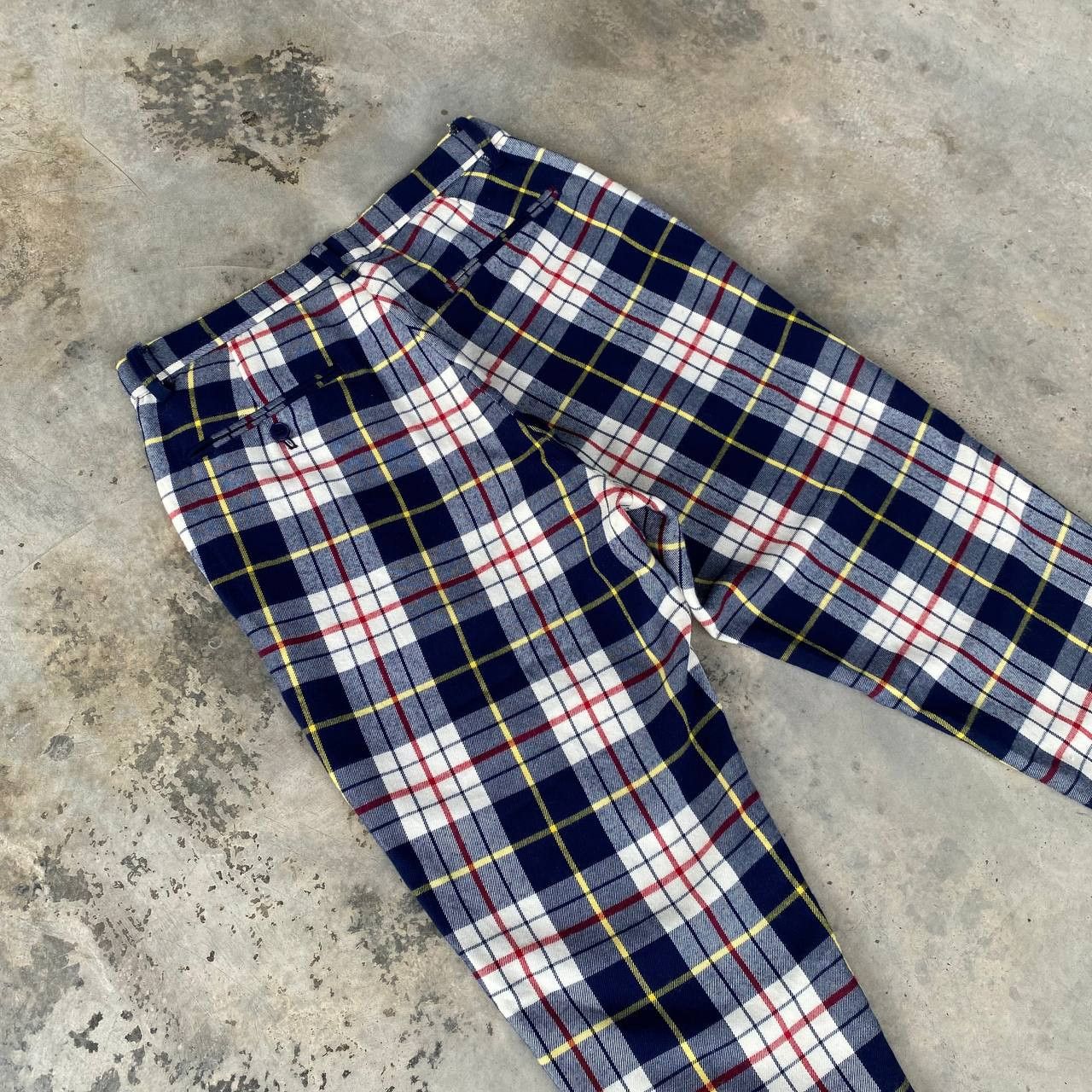 Issey Miyake Ne-net by Issey Miyake Plaid Cropped Pants Dance Punk Size US 30 / EU 46 - 9 Thumbnail