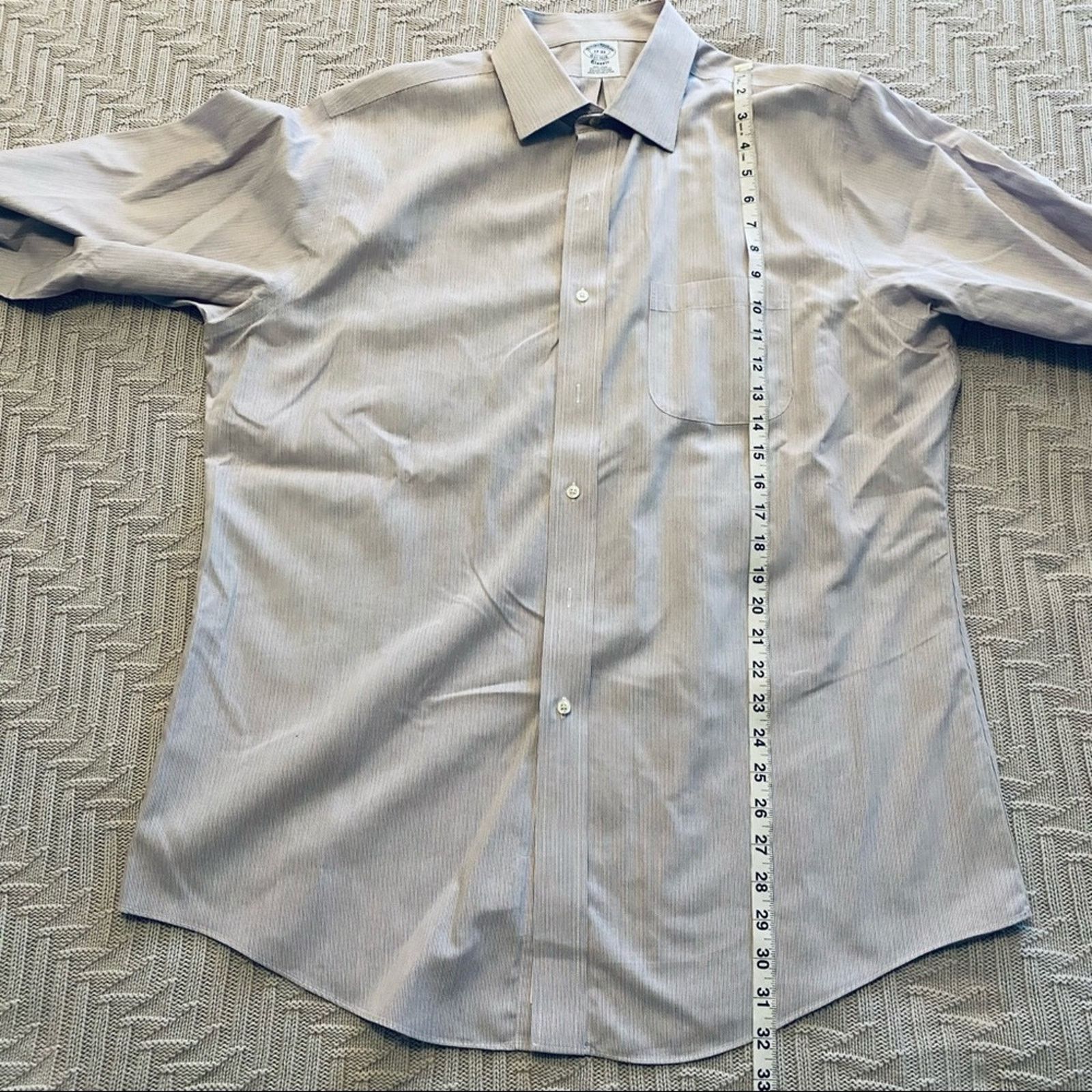 Brooks Brothers Brooks Brothers striped long sleeve button down dress shirt Size US XL / EU 56 / 4 - 7 Thumbnail