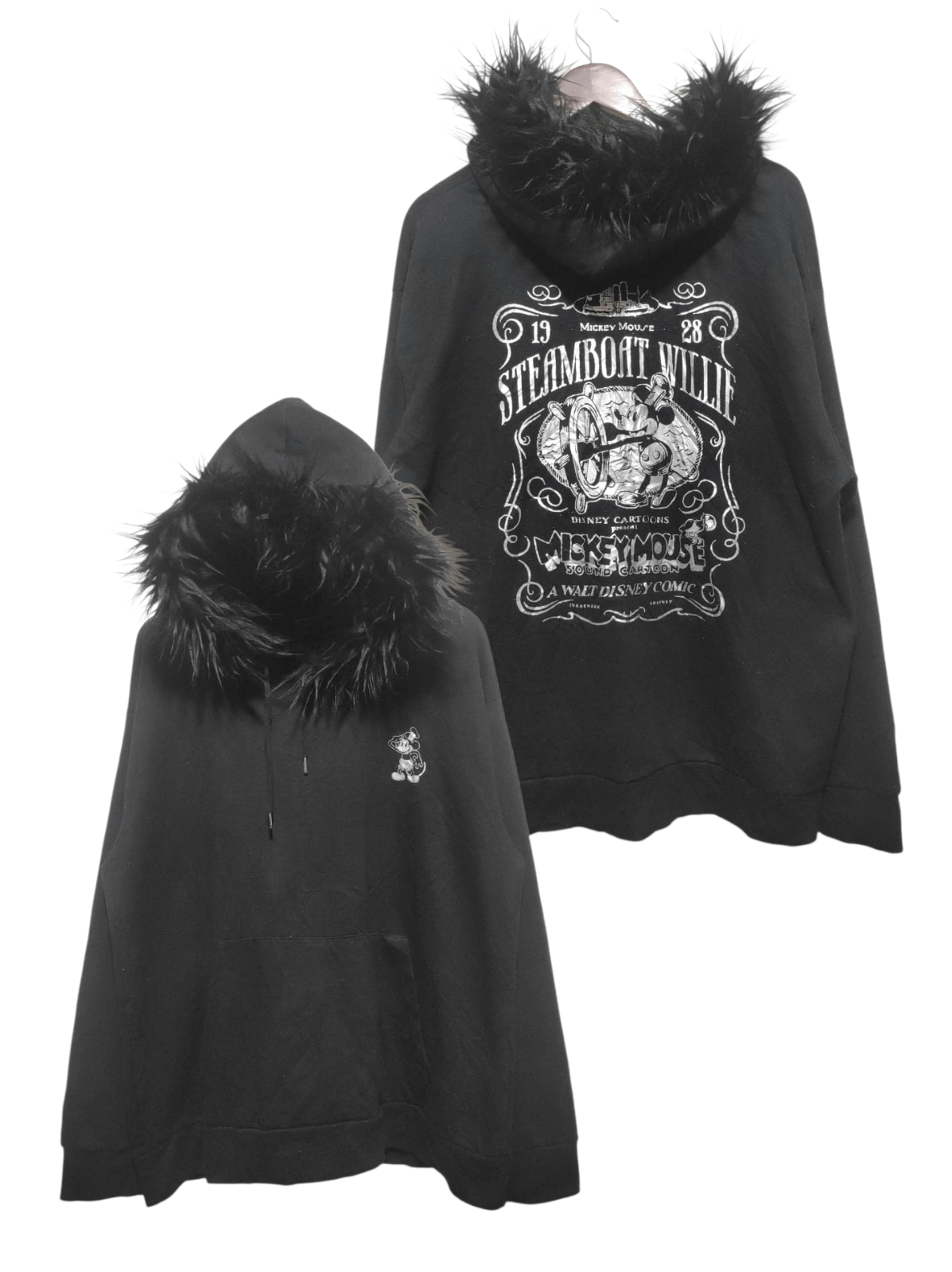 Japanese Brand Disney 100th fur hoodie ifsix LGB style Size US XL / EU 56 / 4 - 2 Thumbnail