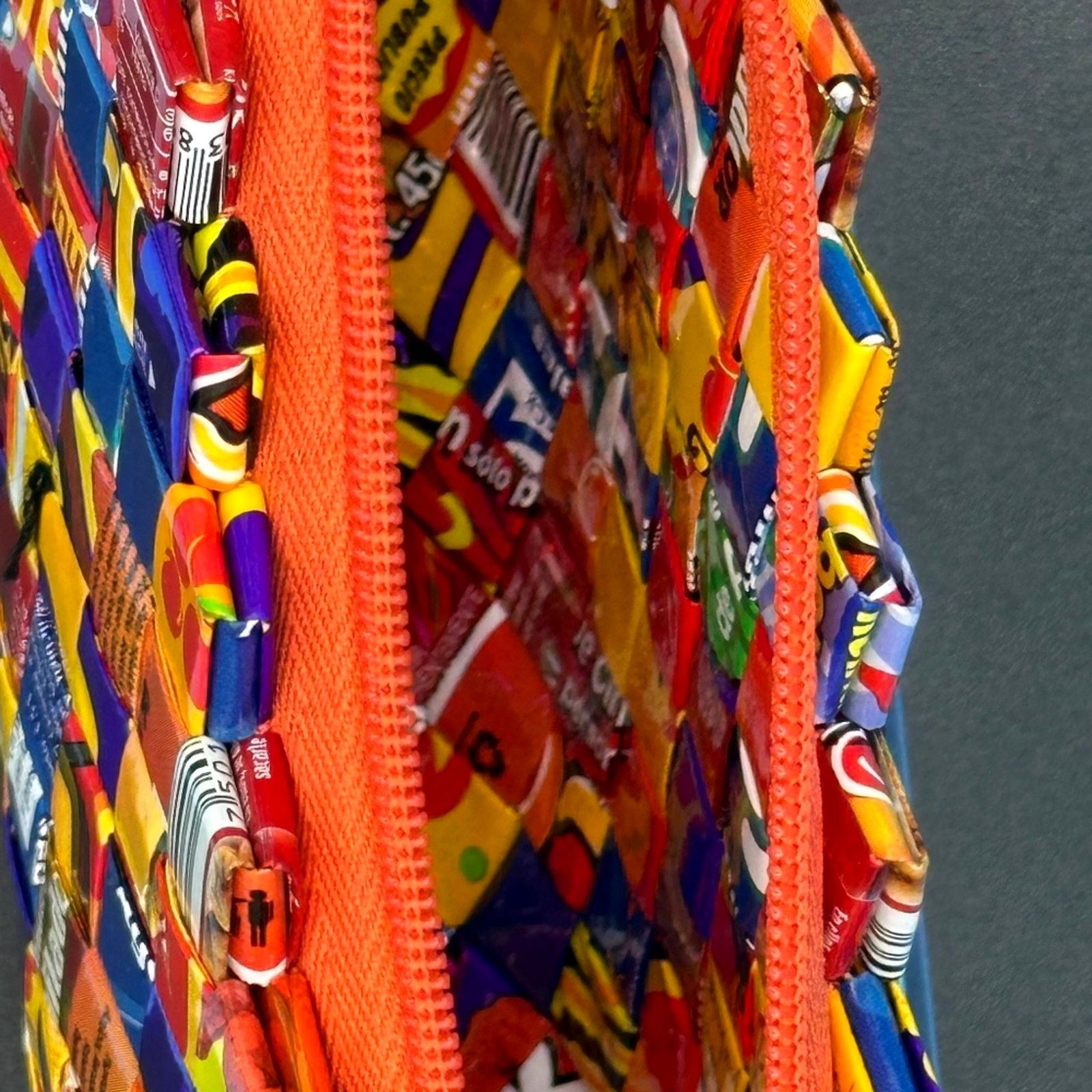 Other Handbag Bright Colorful Ecoist Candy Wrapper Clutch/Wristlet Size ONE SIZE - 8 Thumbnail