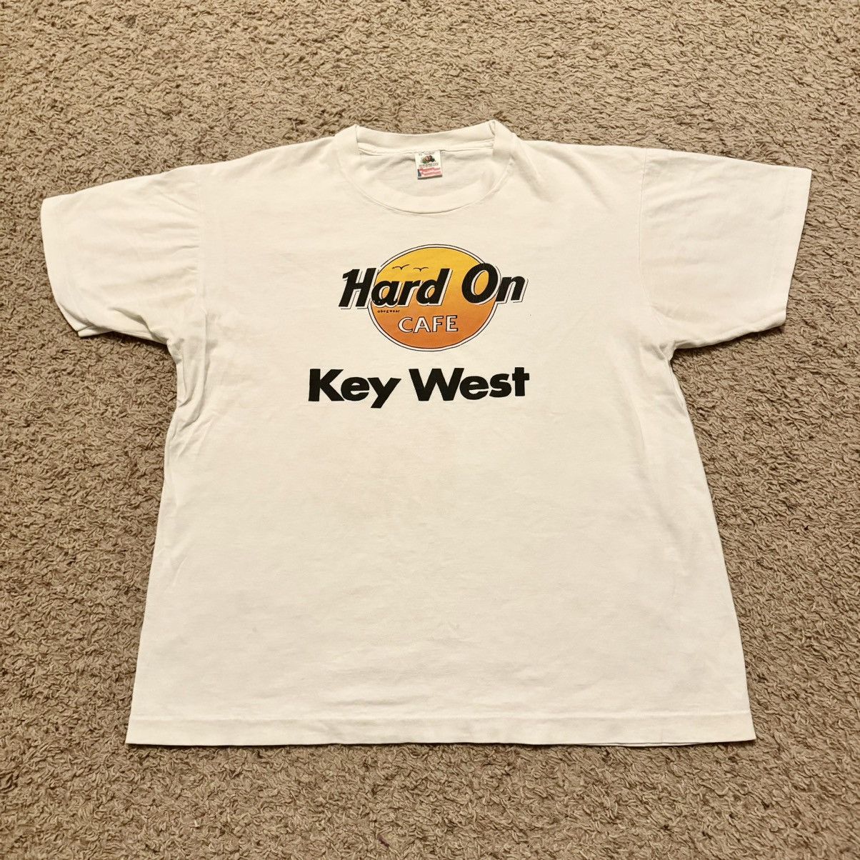 Hard Rock Cafe HARD ON CAFÉ PARODY TEE! Size US XL / EU 56 / 4 - 2 Thumbnail