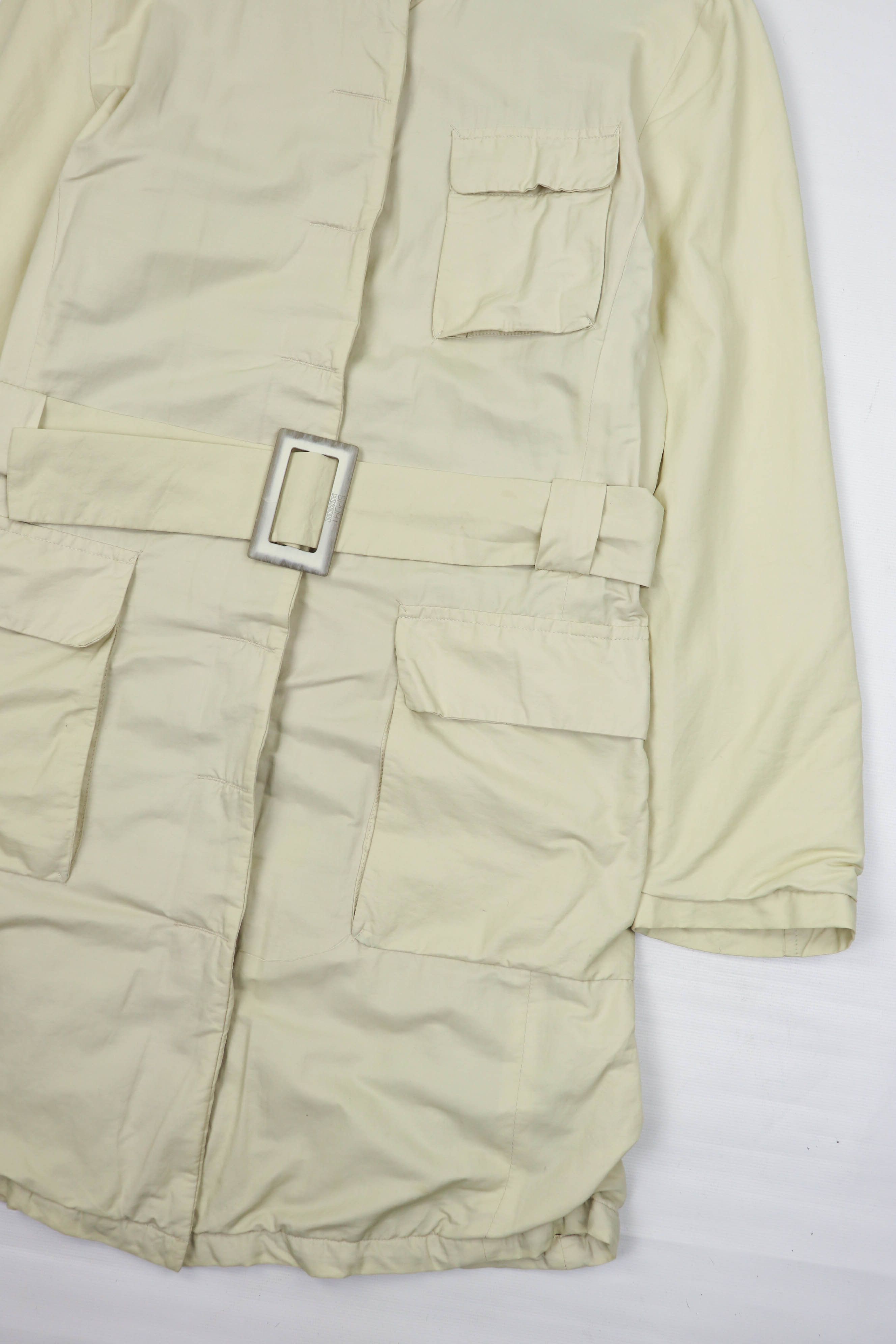 Missoni Missoni SPORT Vintage Cream White Hooded Belted Parka Jacket Size M / US 6-8 / IT 42-44 - 5 Thumbnail