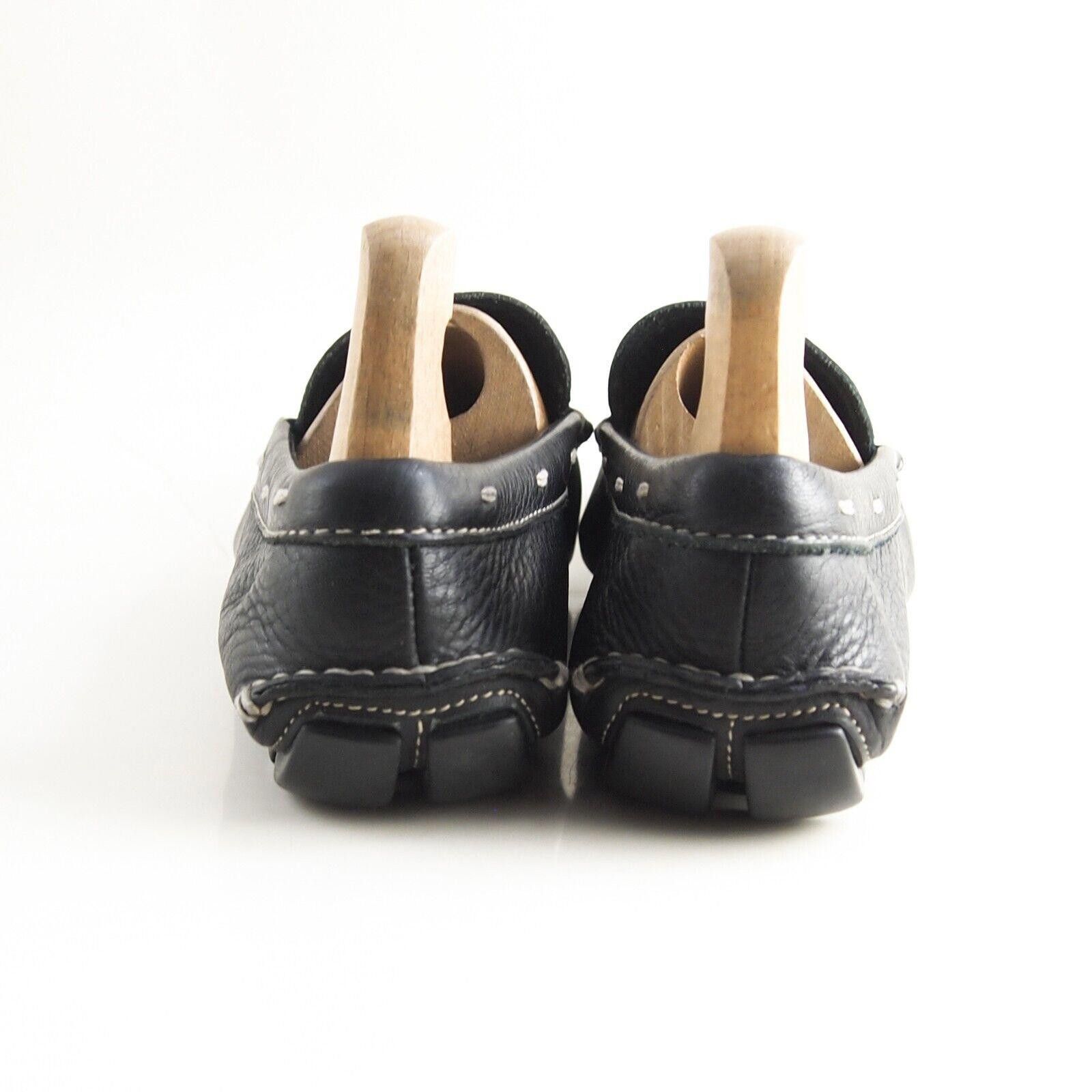 Prada Prada Driving Penny Loafers Black Leather Mens EU 43 US 10 Size US 10 / EU 43 - 7 Thumbnail