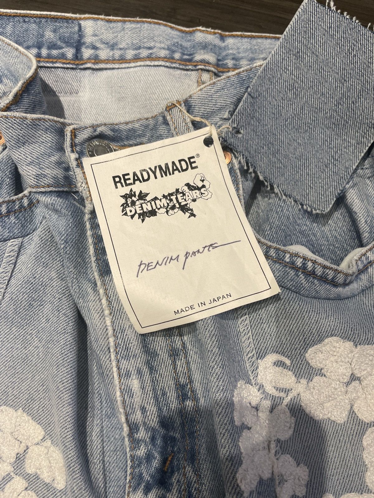 DENIM TEARS × READYMADE Readymade x Denim Tears Flare Jeans Size US 33 - 3 Thumbnail