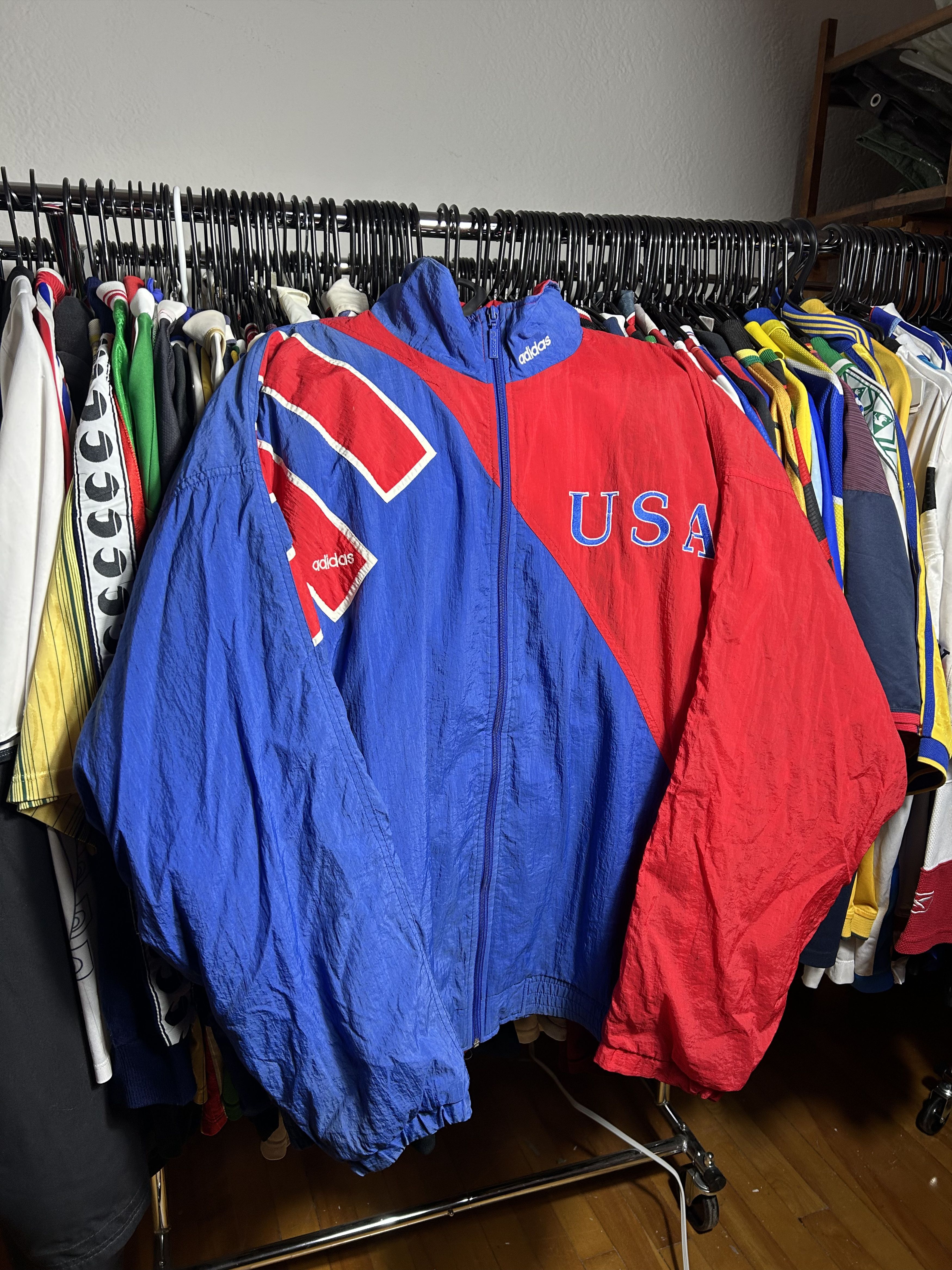 Adidas USA 1992 Jacket Size US XL / EU 56 / 4 - 1 Thumbnail