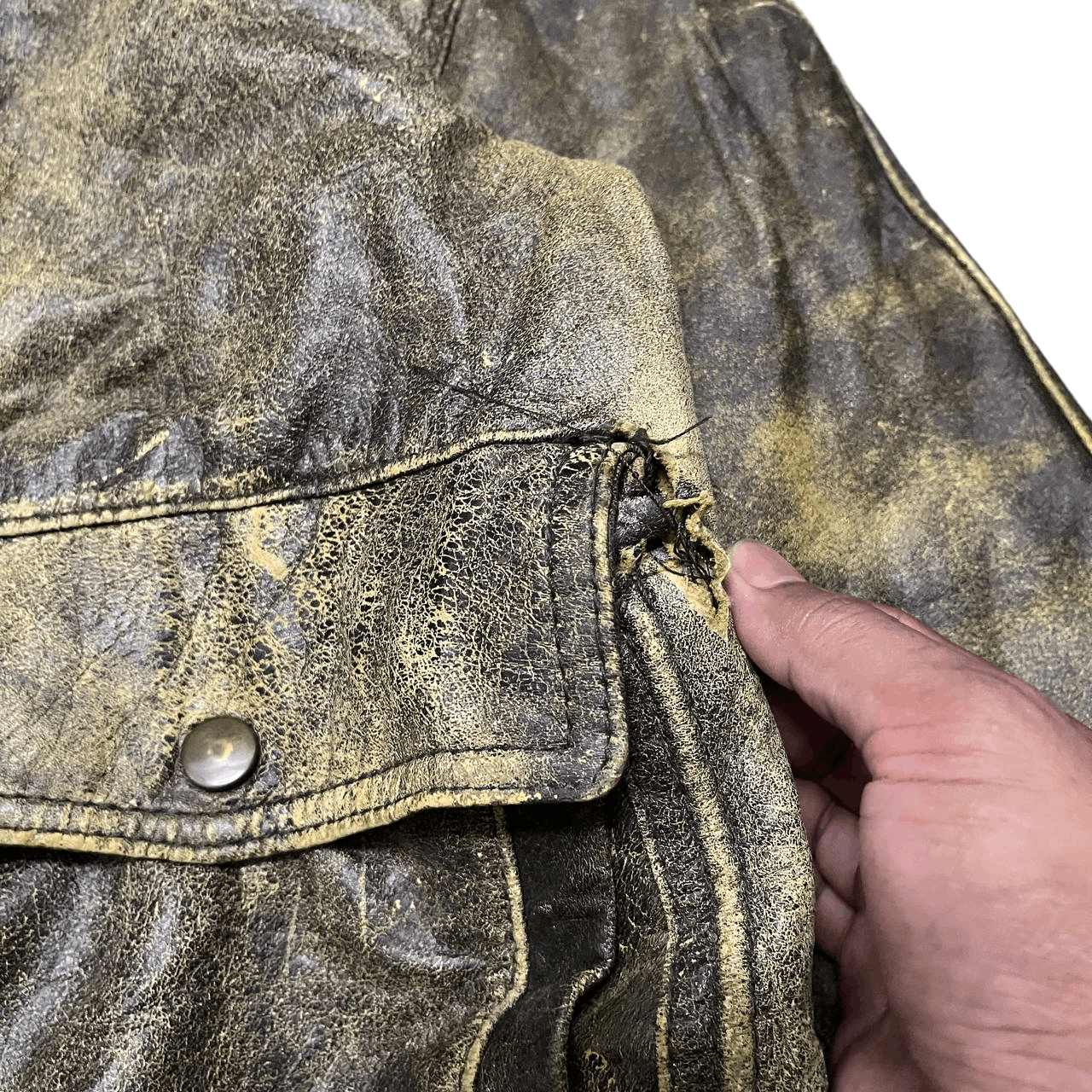 Japanese Brand Vintage Leather Jacket Size US M / EU 48-50 / 2 - 5 Thumbnail