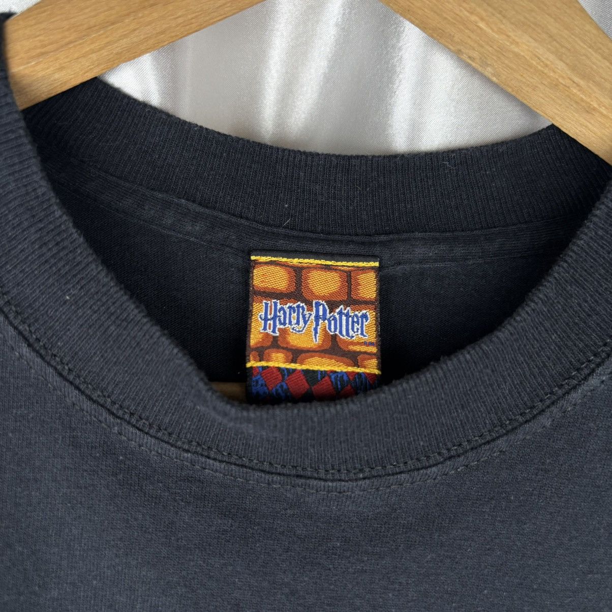 Vintage vintage black t-shirt Harry Potter 00s y2k licensed 2000 Size L / US 10 / IT 46 - 4 Thumbnail