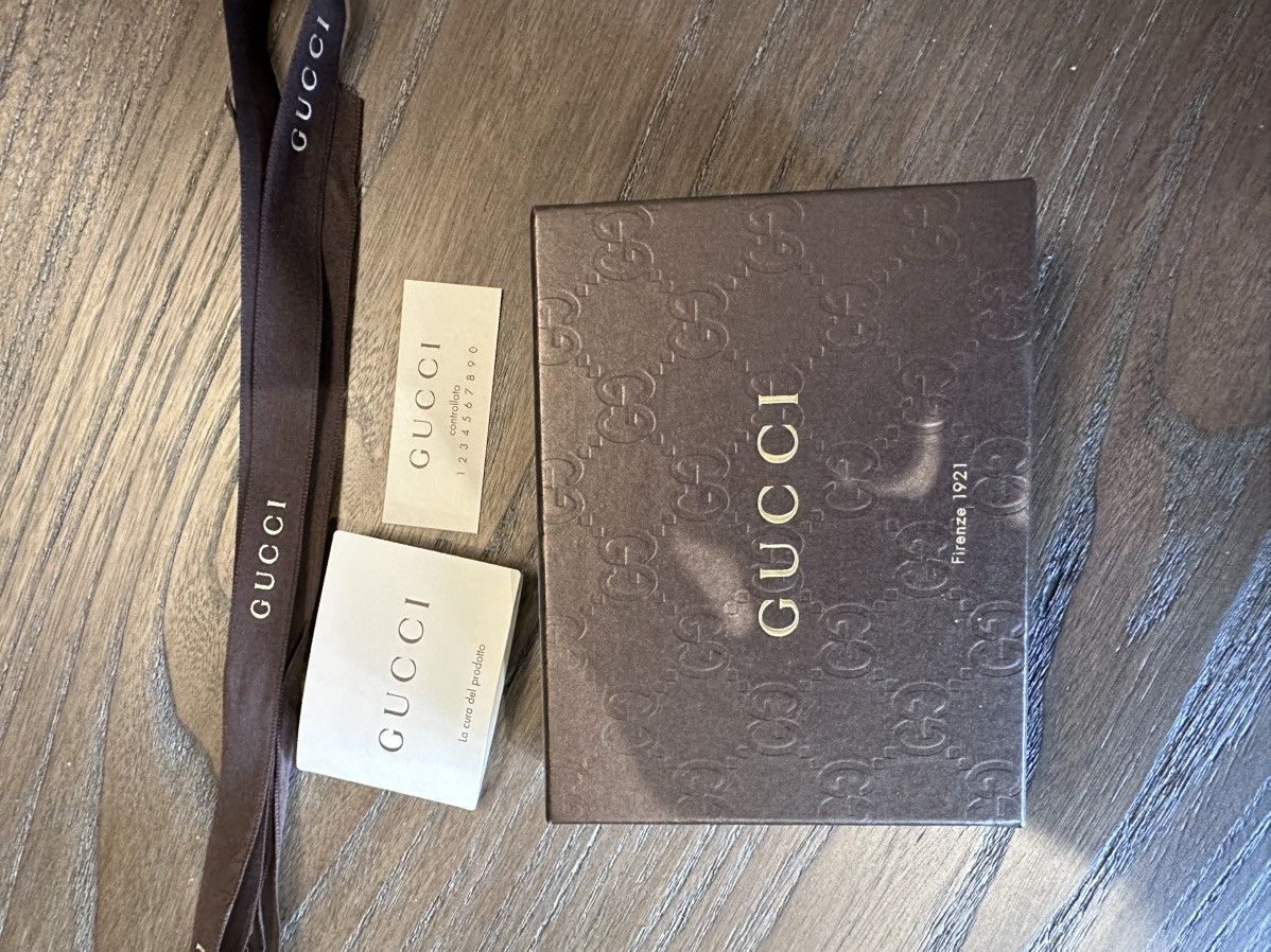 Gucci Gucci Bifold Leather Wallet Size ONE SIZE - 9 Thumbnail