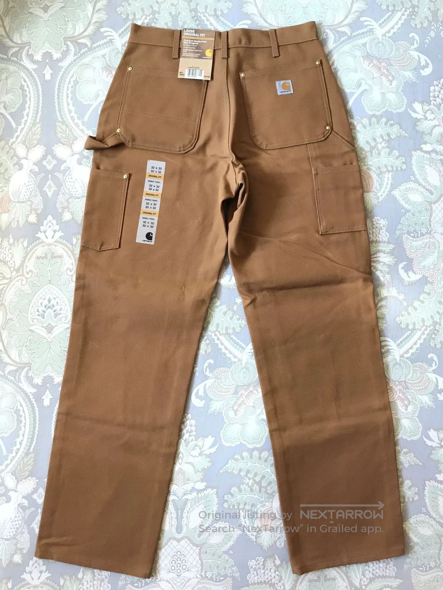 Carhartt Carhartt B01 BRN W32L32 Work Pants. Size US 32 / EU 48 - 3 Thumbnail