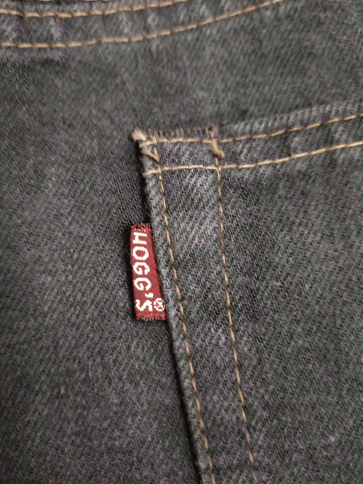 Needles Vintage 90s Hoggs Nepenthes Lot 052 Selvedge Denim Jeans Size US 32 / EU 48 - 16 Thumbnail