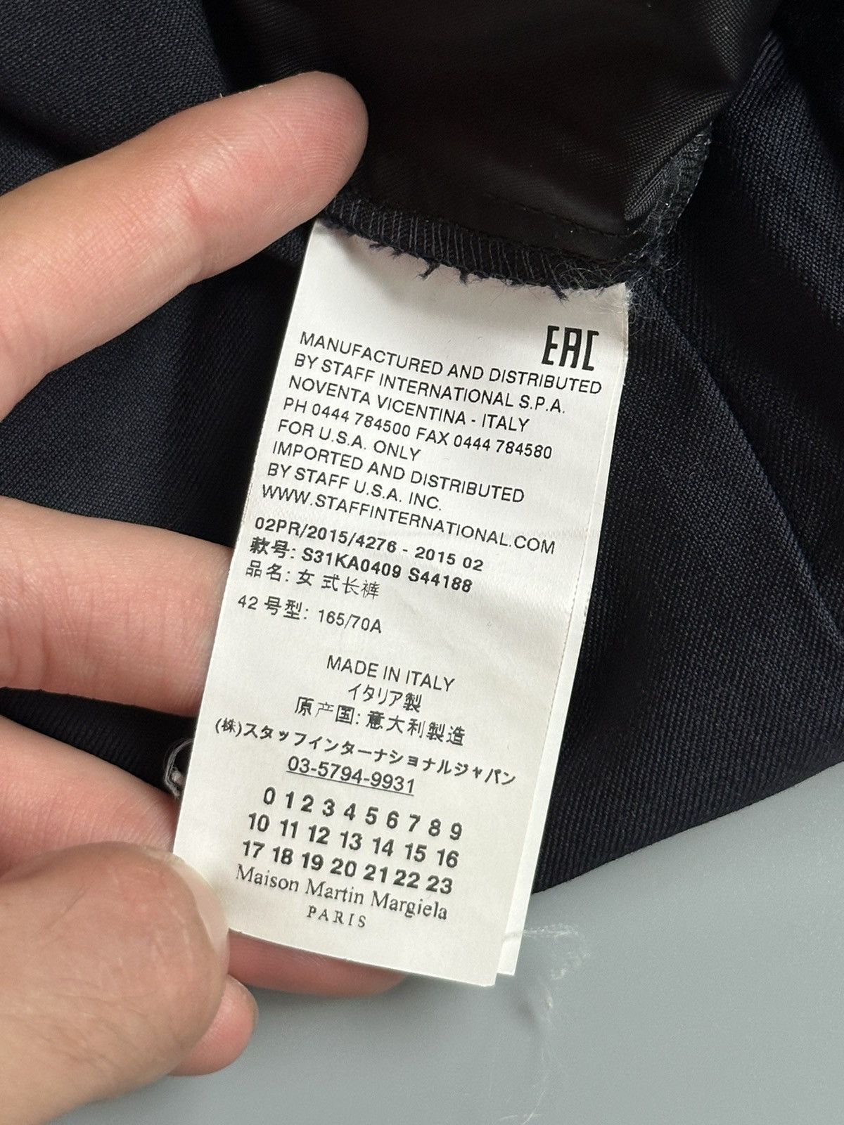 Maison Margiela Maison Margiela 2015 Women Lana Wool Pants Trousers size 42 Size 28" / US 6 / IT 42 - 8 Thumbnail