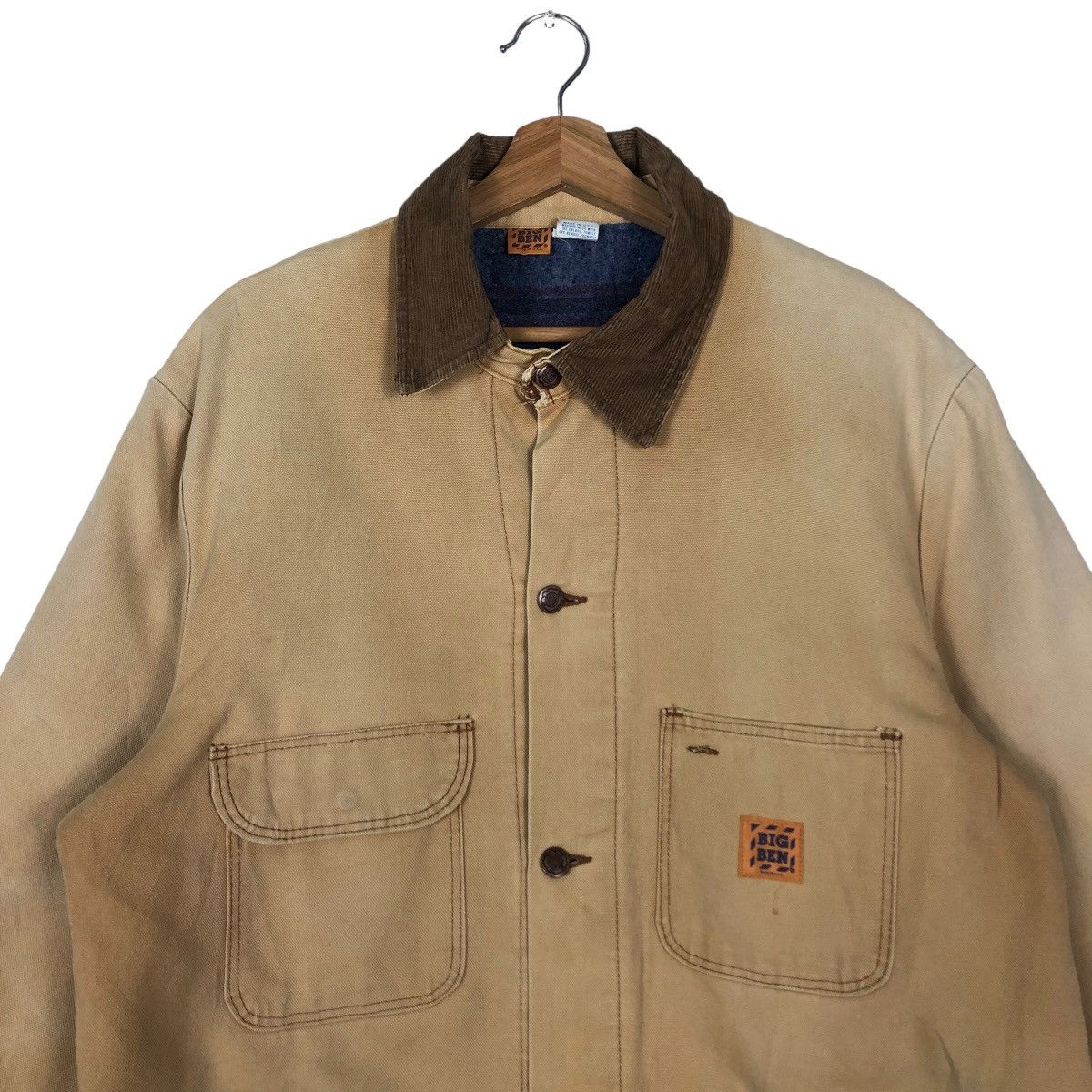 Toyo Enterprises 🔥70’s Vintage Chore Jacket Big Ben USA Blanket Lining Size US M / EU 48-50 / 2 - 3 Thumbnail