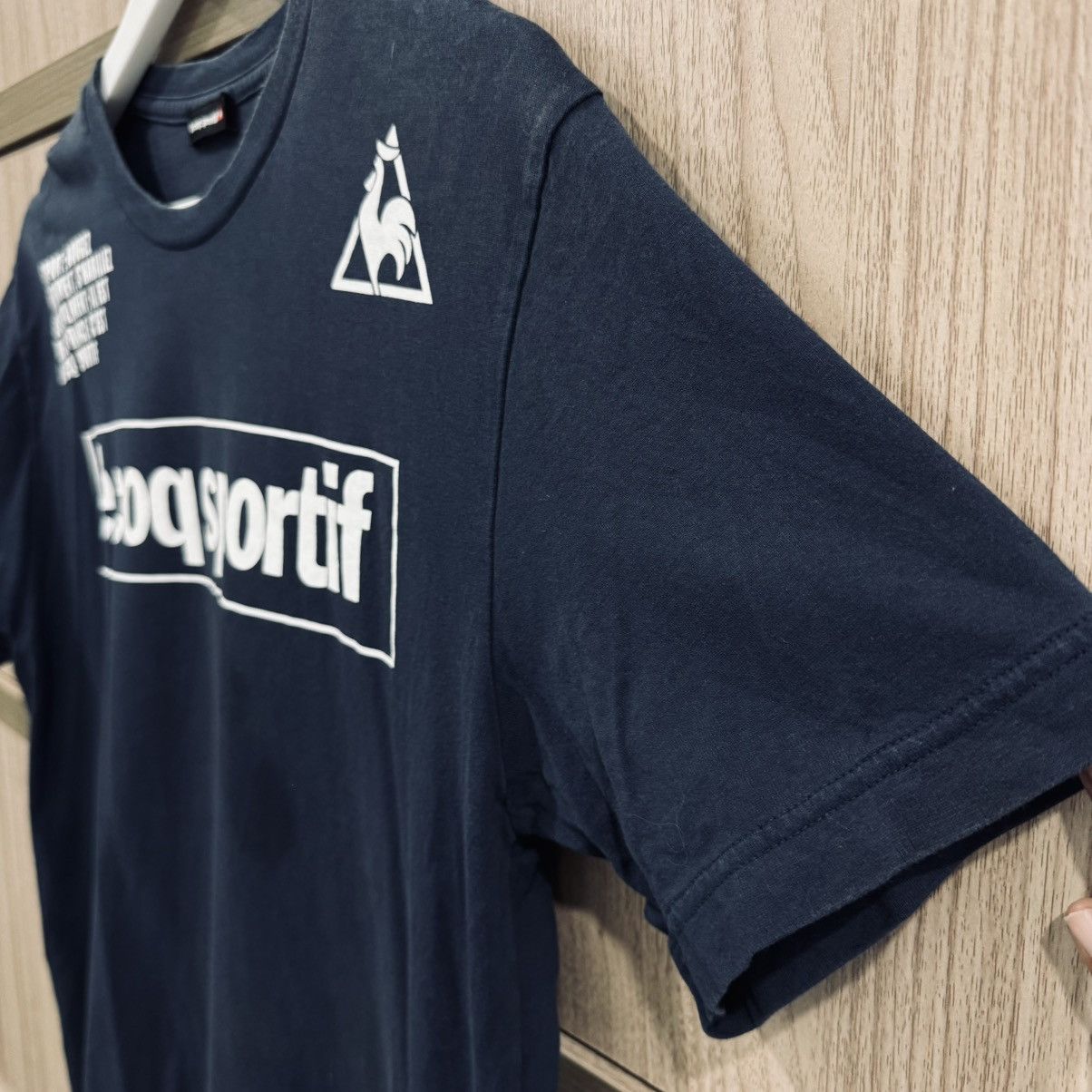 Le Coq Sportif Le CoQ Sportif Big Logo Tee Size US M / EU 48-50 / 2 - 3 Thumbnail