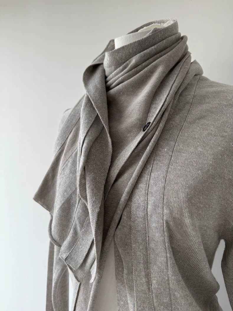 Yohji Yamamoto Yohji Yamamoto Yohji Yamamoto Y's Deconstructed Cardigan 2 Size US M / EU 48-50 / 2 - 6 Thumbnail