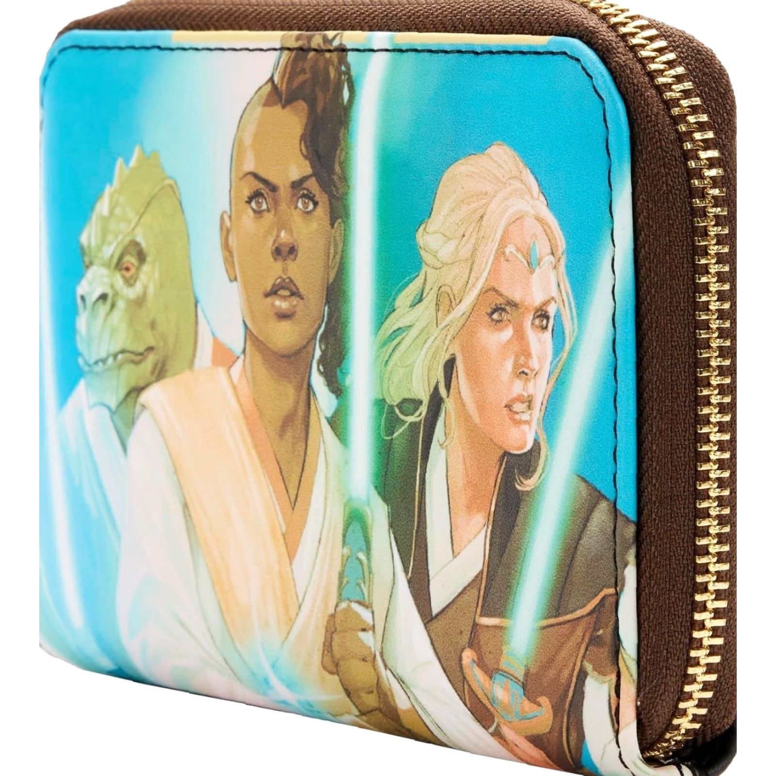 Star Wars VINTAGE Loungefly Star Wars The High Republic Comic Cover Zip Around Wallet NWT Size ONE SIZE - 3 Thumbnail