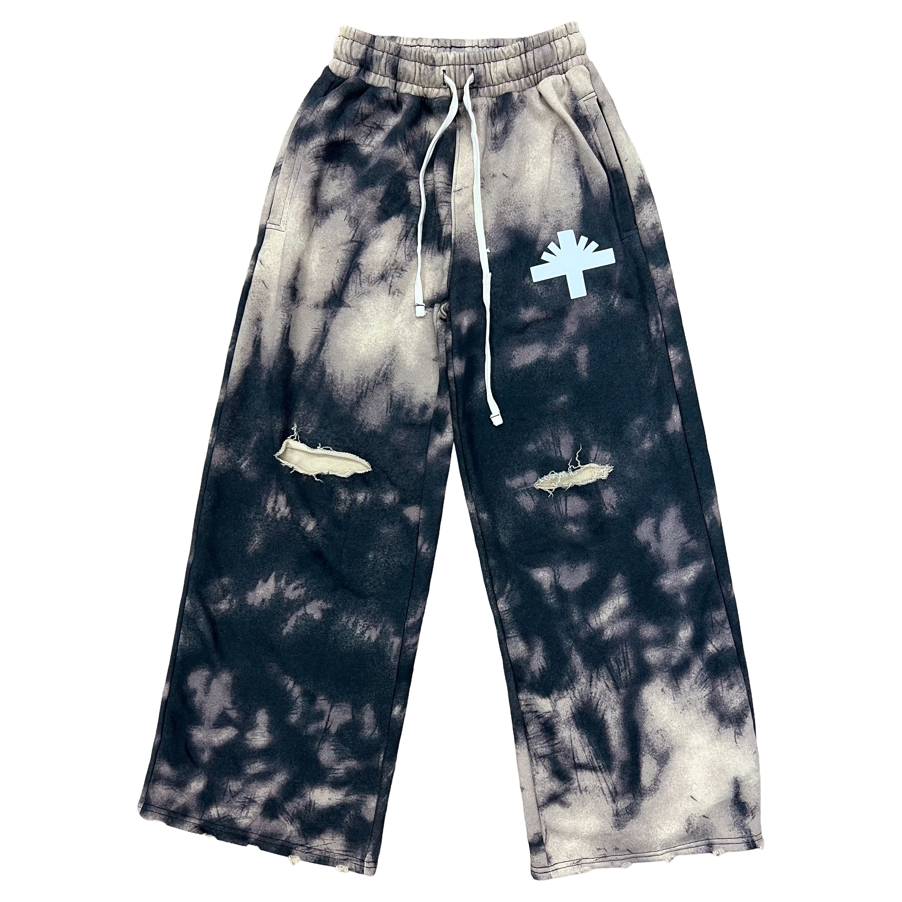 Vertabrae C-7 Marble Sweatpants Black/Tan Size US 32 / EU 48 - 1 Preview
