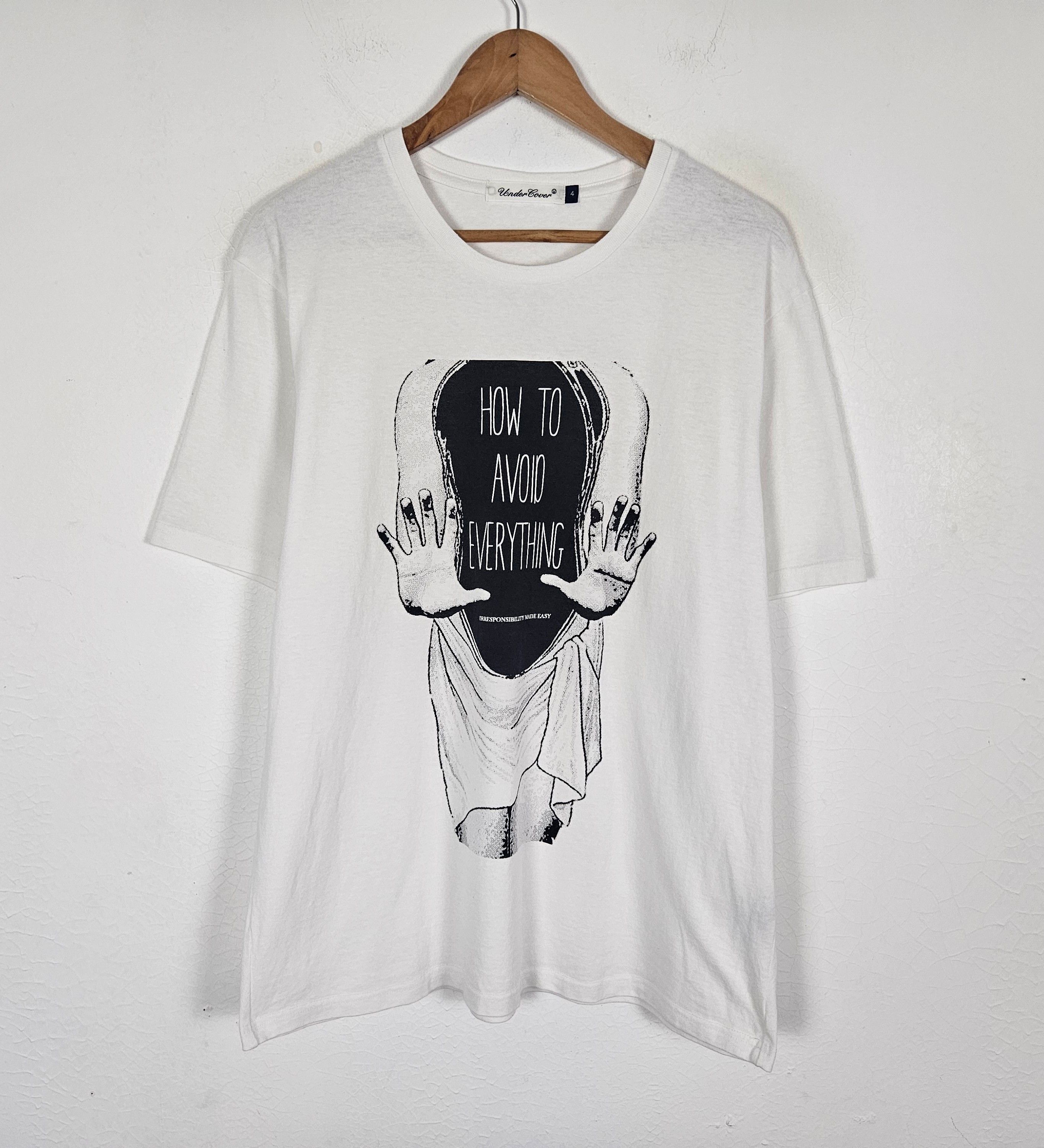 Undercover Undercover How To Avoid Everything tee shirt Size US XL / EU 56 / 4 - 2 Thumbnail
