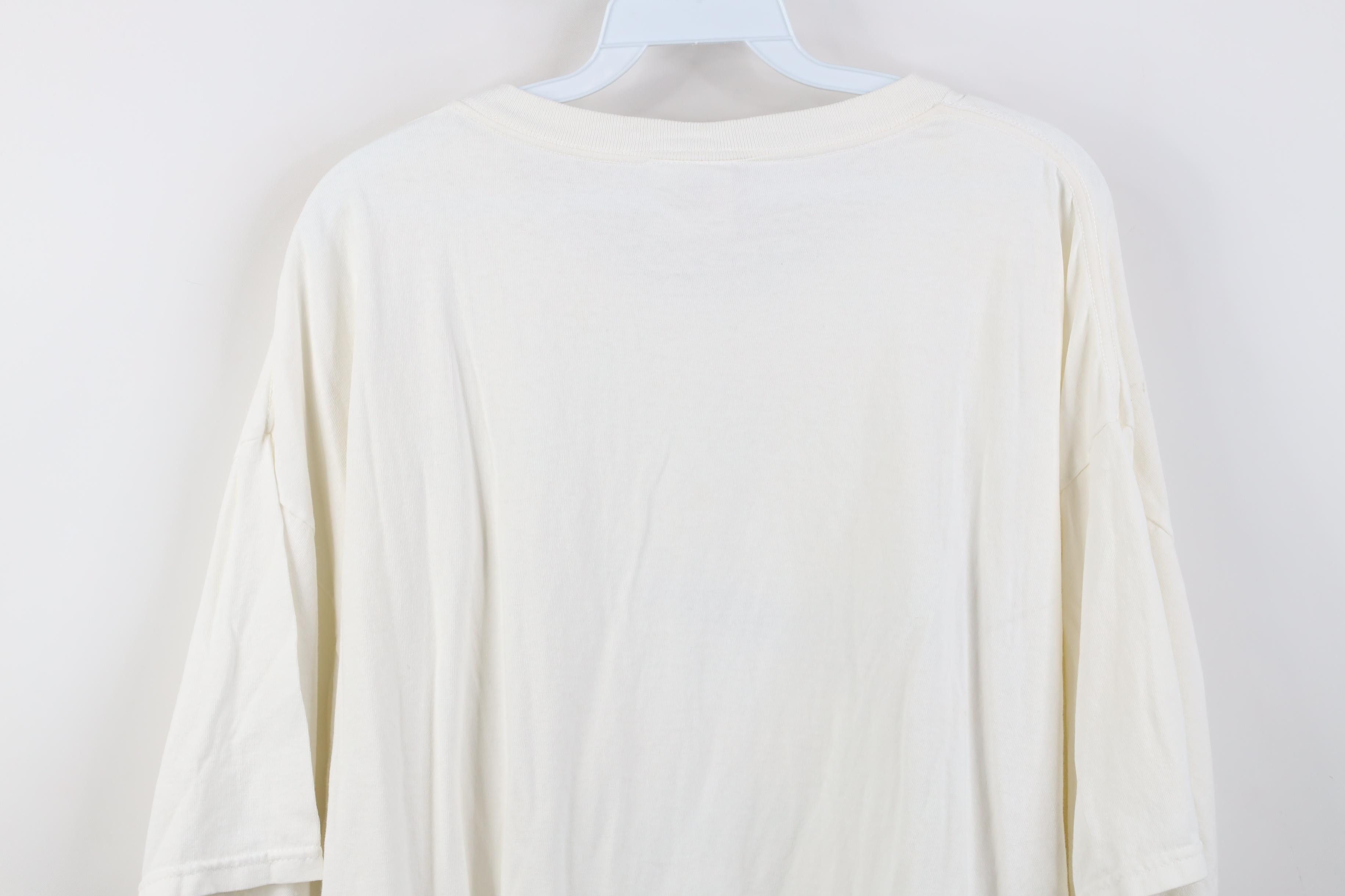 Nike Vintage 90s Nike Scott Center Big Swoosh T-Shirt White USA Size US XL / EU 56 / 4 - 14 Thumbnail