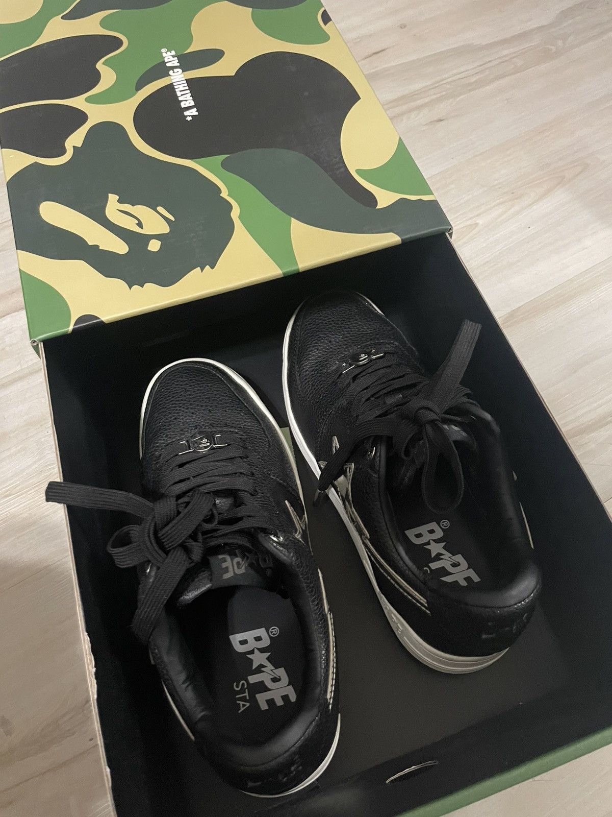 Bape GOAT Exclusive Bapesta Size US 6 / EU 39 - 8 Thumbnail