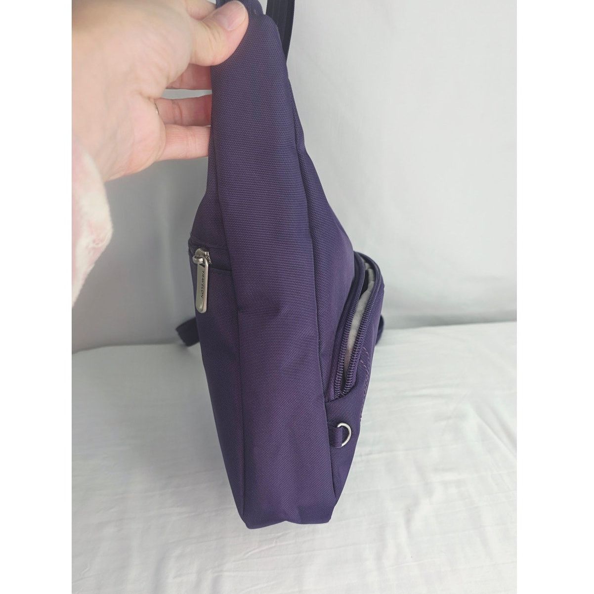 Other Travelon Purple Crossbody Bag Anti Theft Travel Purse Nylon Size ONE SIZE - 8 Thumbnail