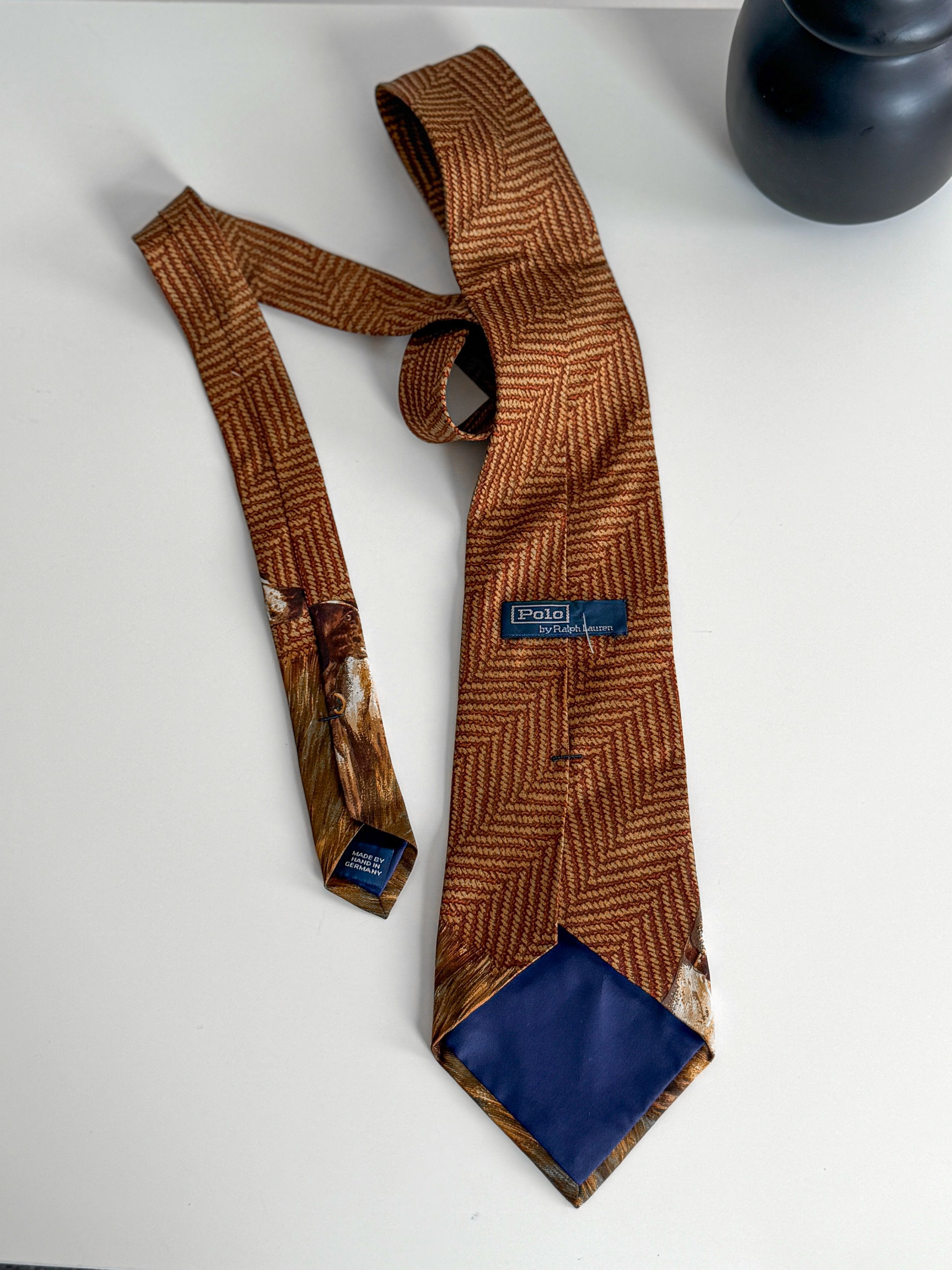 Polo Ralph Lauren Polo Ralph Lauren Vintage Silk Cravat Size ONE SIZE - 4 Thumbnail
