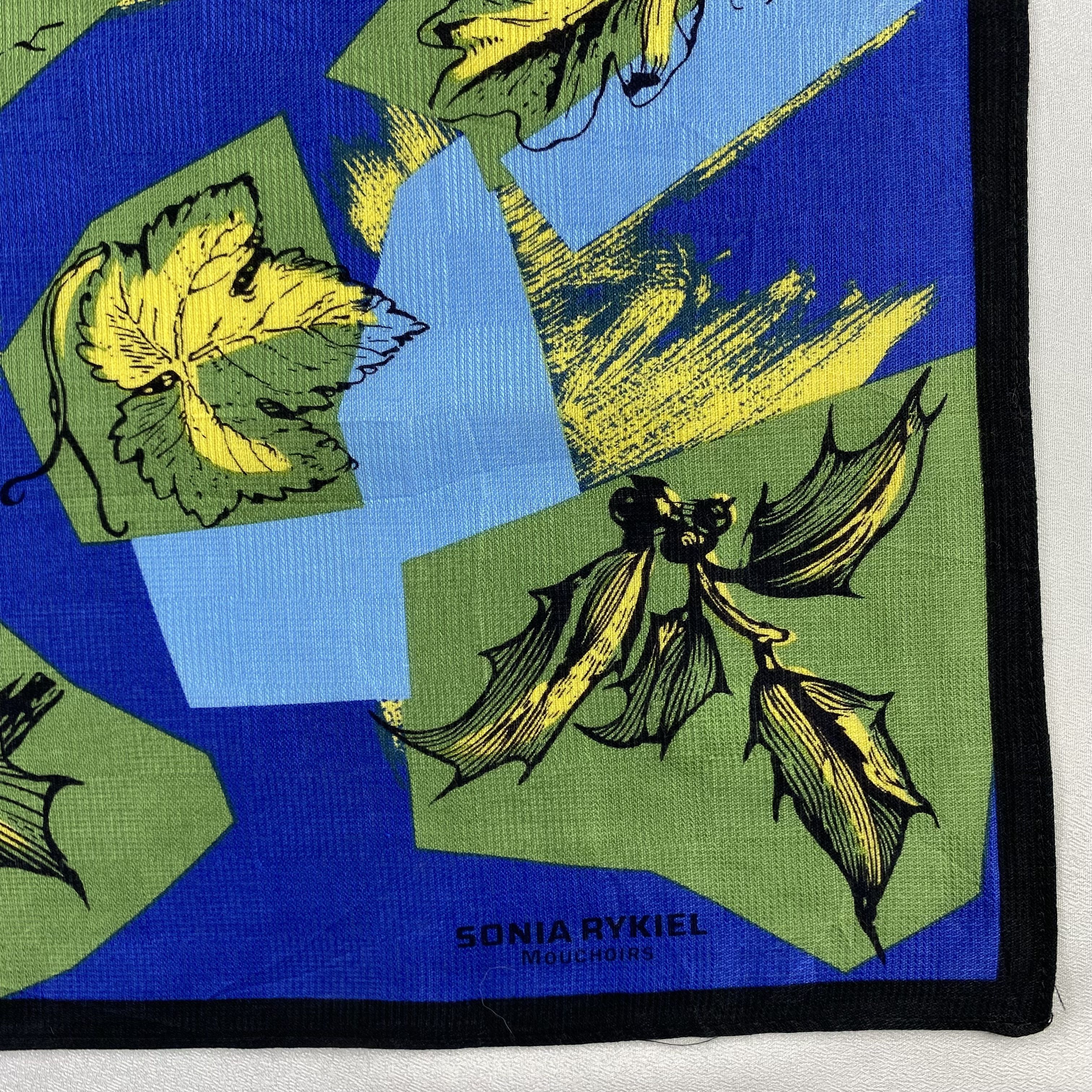 Vintage Sonia Rykiel Bandana/ Handkerchief / Neckerchief-P1343 Size ONE SIZE - 3 Thumbnail