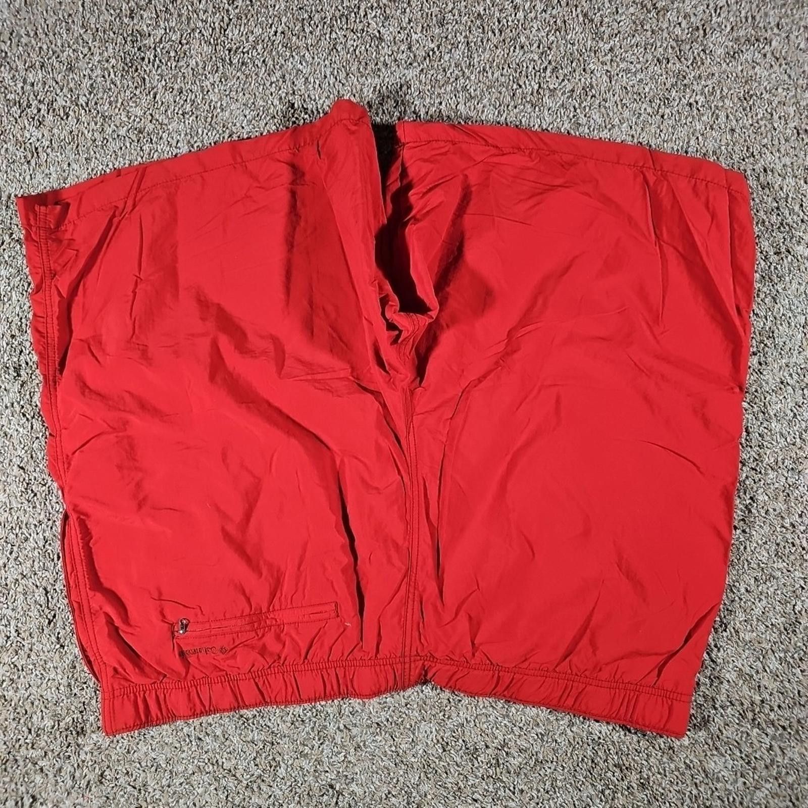 Columbia Columbia Omnishade 3X Belted Red Shorts Size US 32 / EU 48 - 6 Thumbnail
